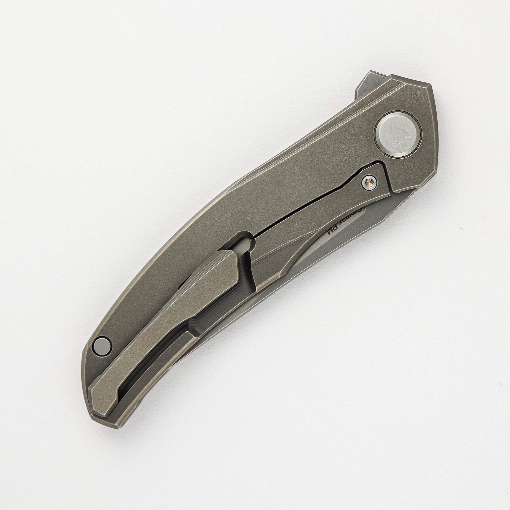 Shirogorov Knives / Walter Randolph Quantum “Hydronian” – Cromax PM Blade – MRBS (Version 1) - Completed