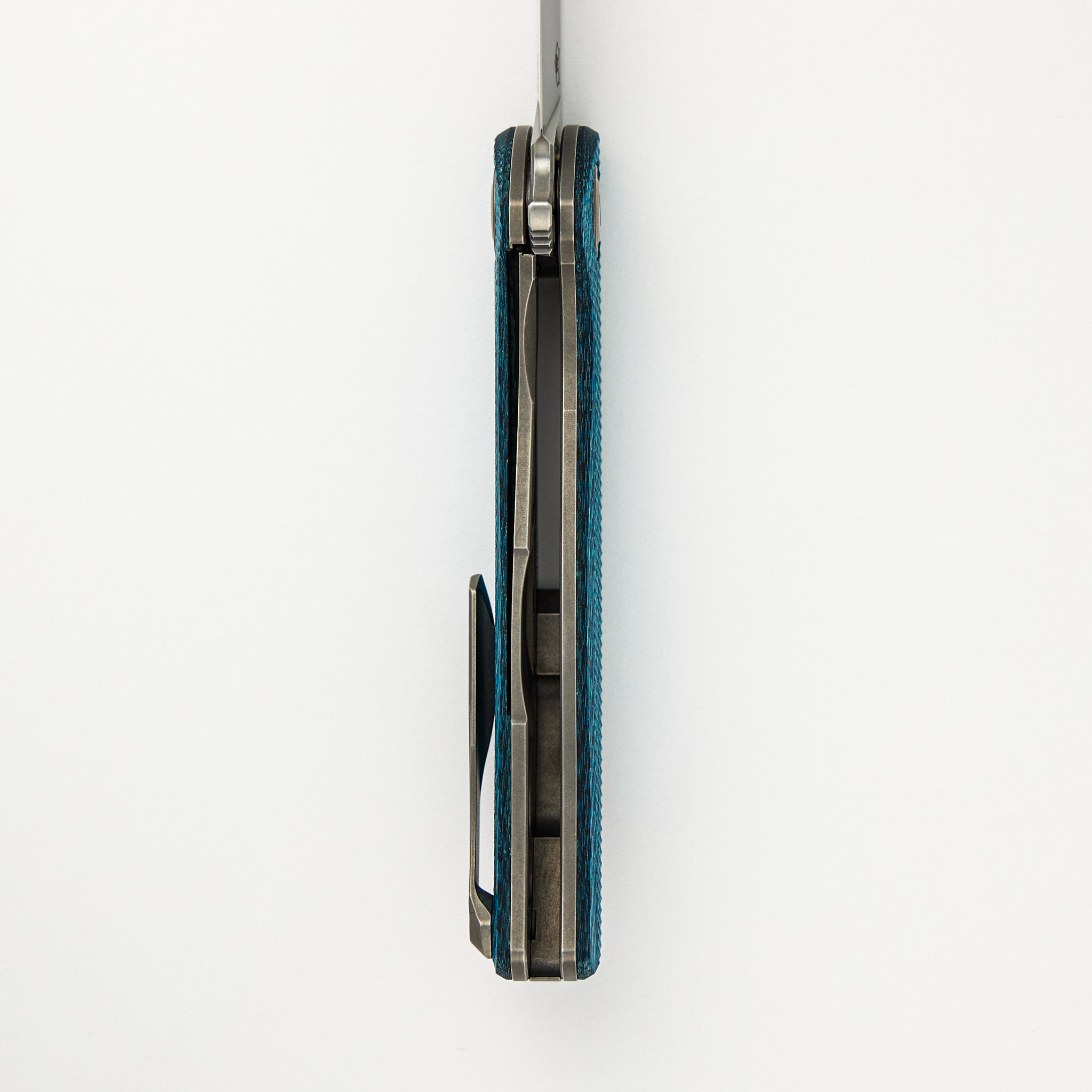 F3 - Elmax Blade - Aquamarine Alutex Handle - MRBS