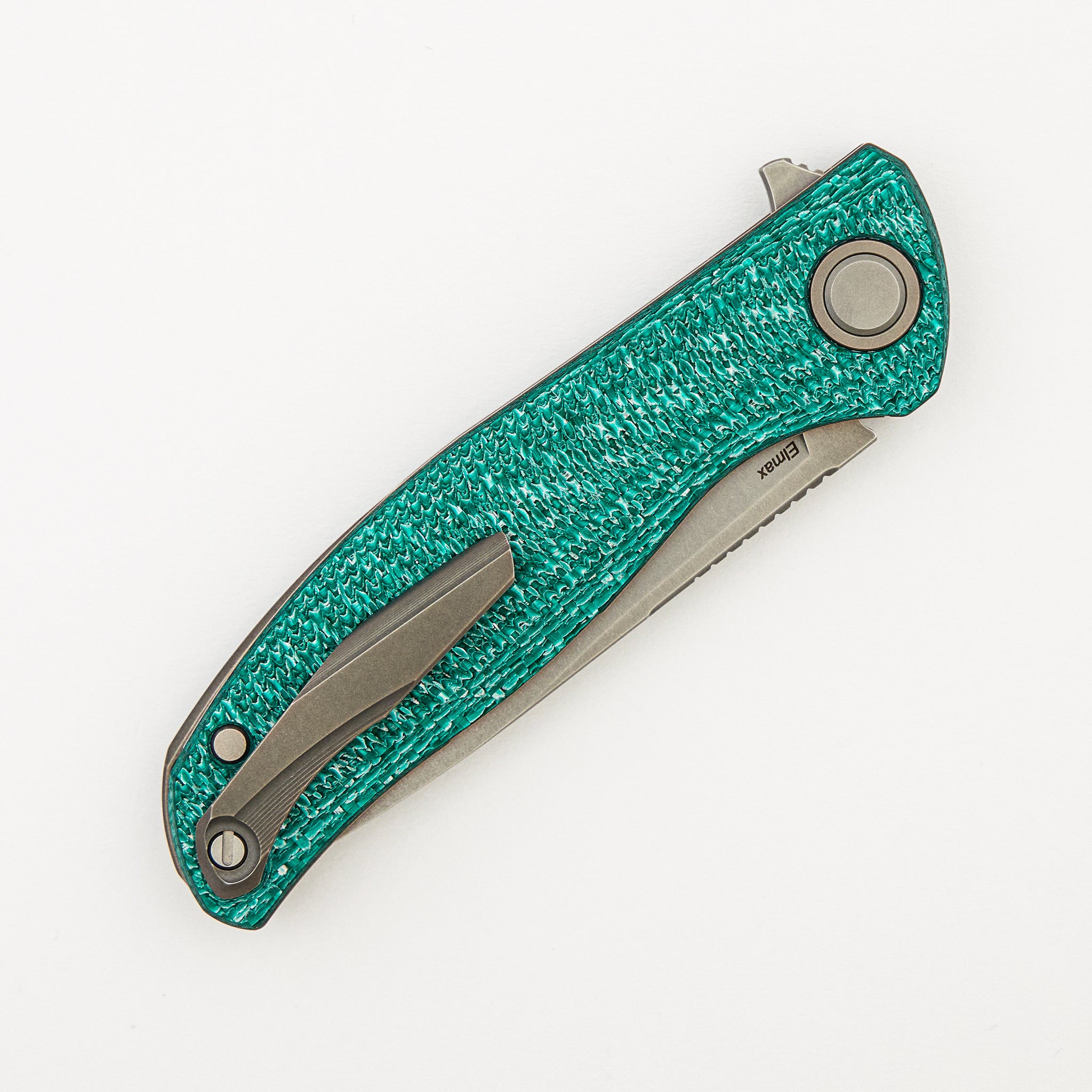 F3 - Elmax Blade - Emerald Alutex Handle - MRBS