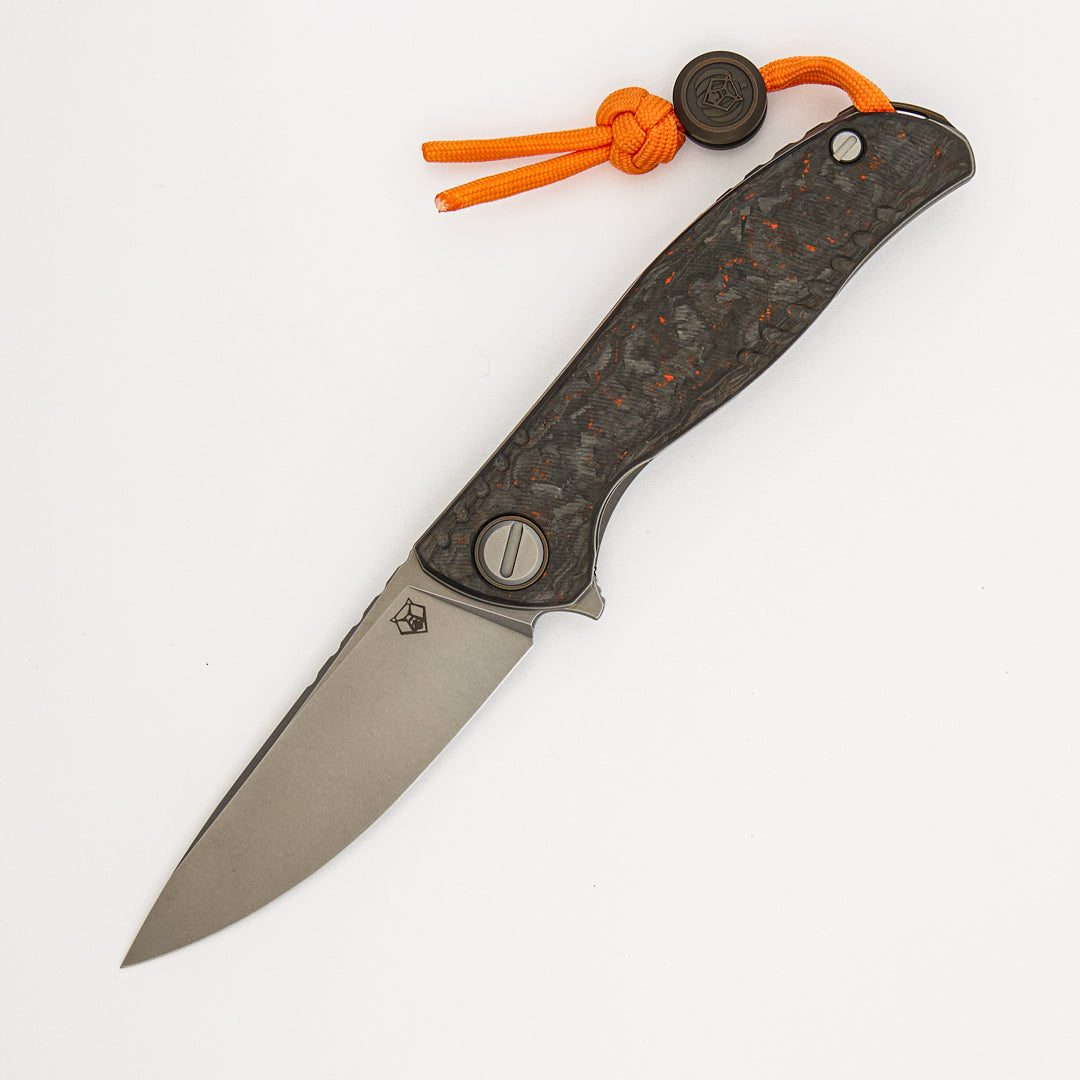 F3 - Halloween Special Edition - M390 Blade - Halloween TechnoCarbo Handle - MRBS