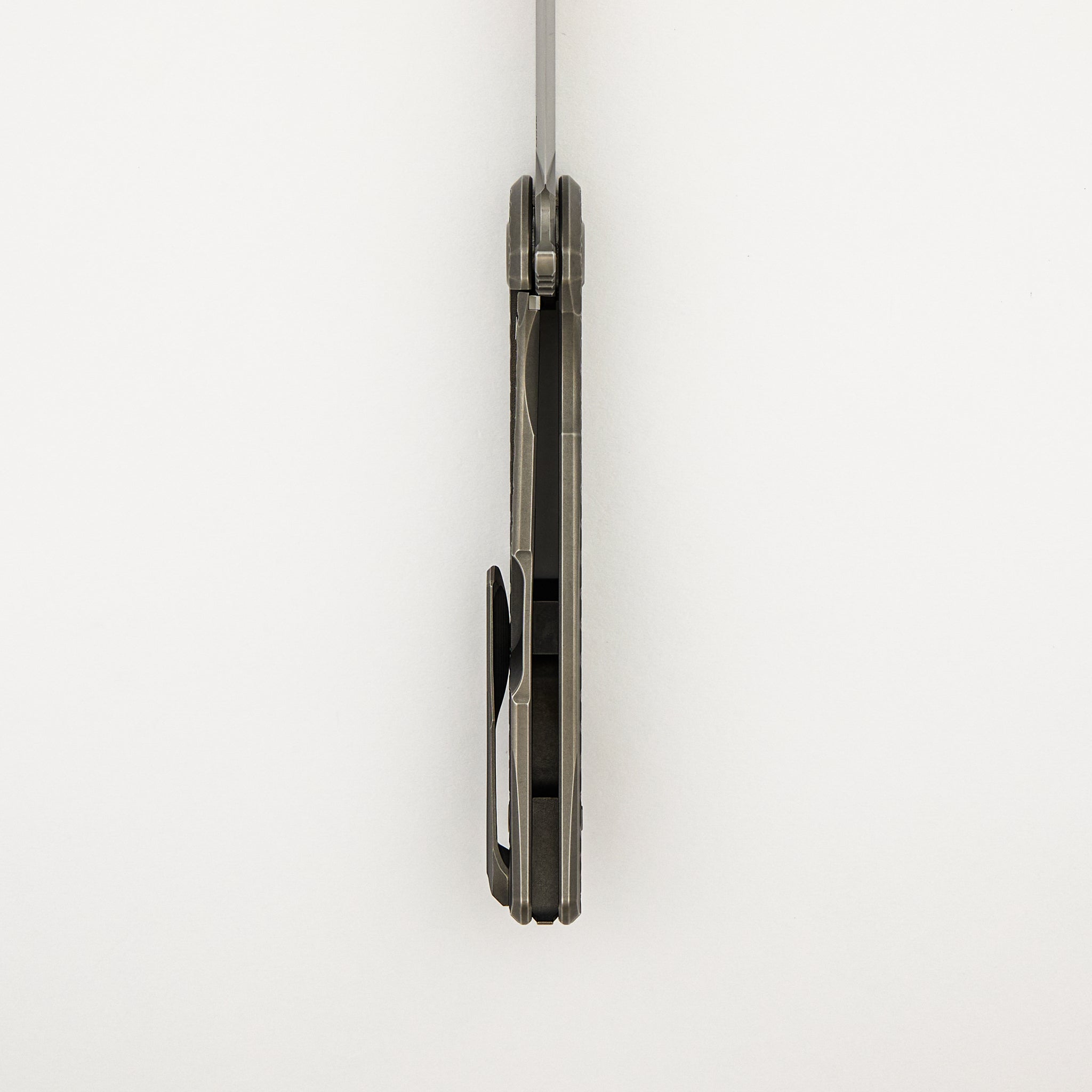 F95 Bear Pattern - Titanium Handle - M390 Blade - MRBS