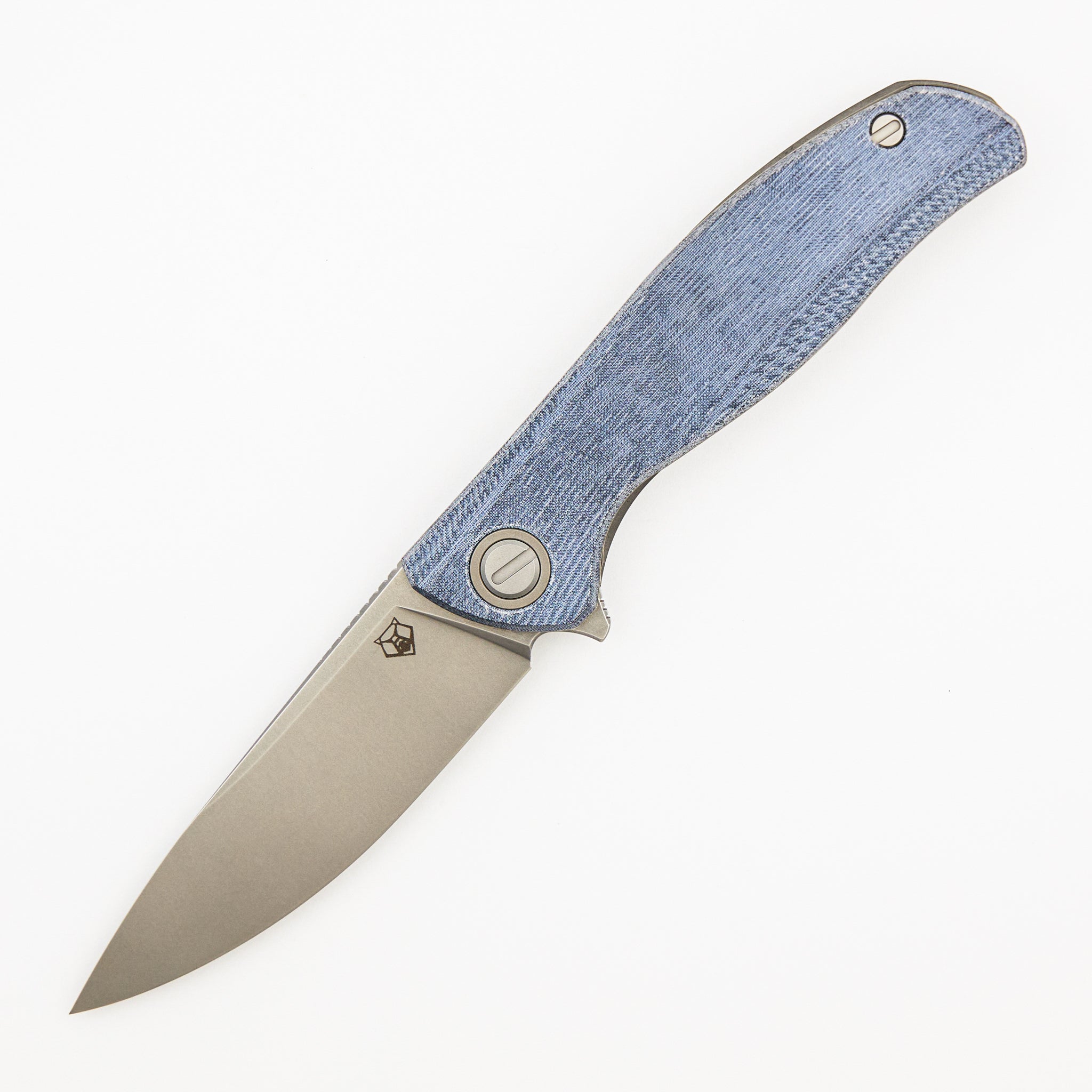 Ursus F95 - Blue Micarta Handle - Elmax Blade - MRBS