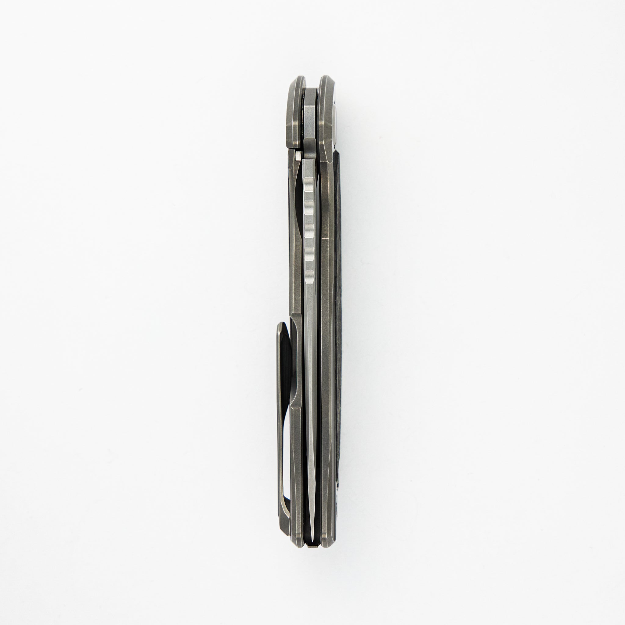 F95NL Gen. 5 - M390 Blade - Titanium Handle - Black TechnoCarbo Inlays - MRBS