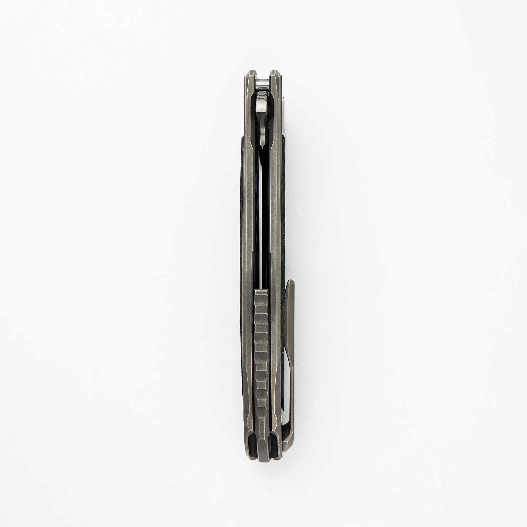 F95NL Gen. 5 - M390 Blade - Titanium Handle - Black TechnoCarbo Inlays - MRBS
