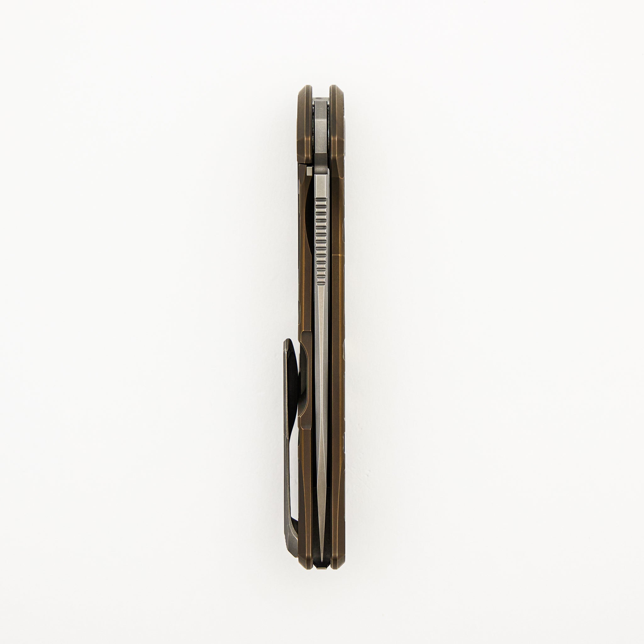 F95 T Pattern Gen. 4 - Bronze Titanium Handle - M390 Blade - MRBS