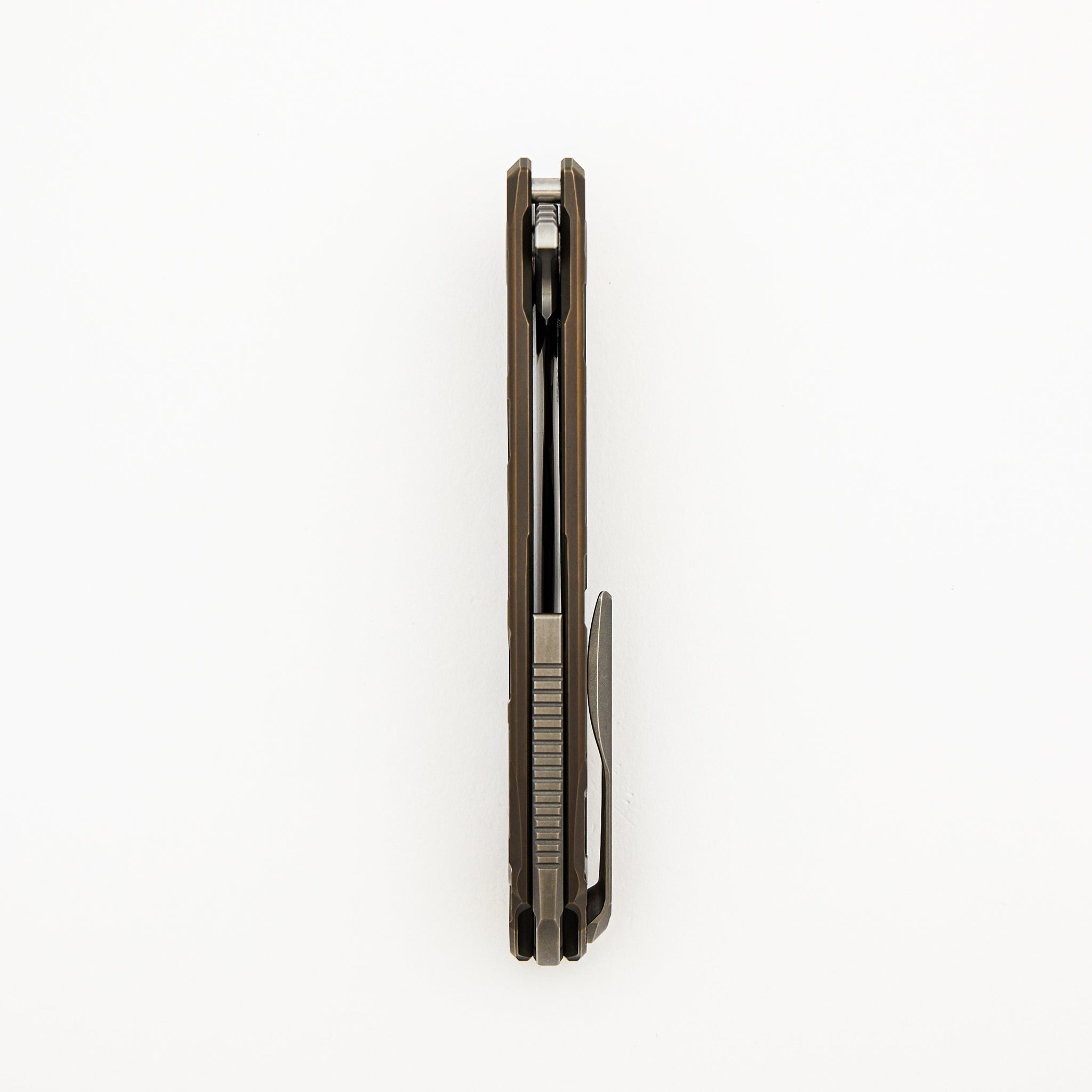 F95 T Pattern Gen. 4 - Bronze Titanium Handle - M390 Blade - MRBS