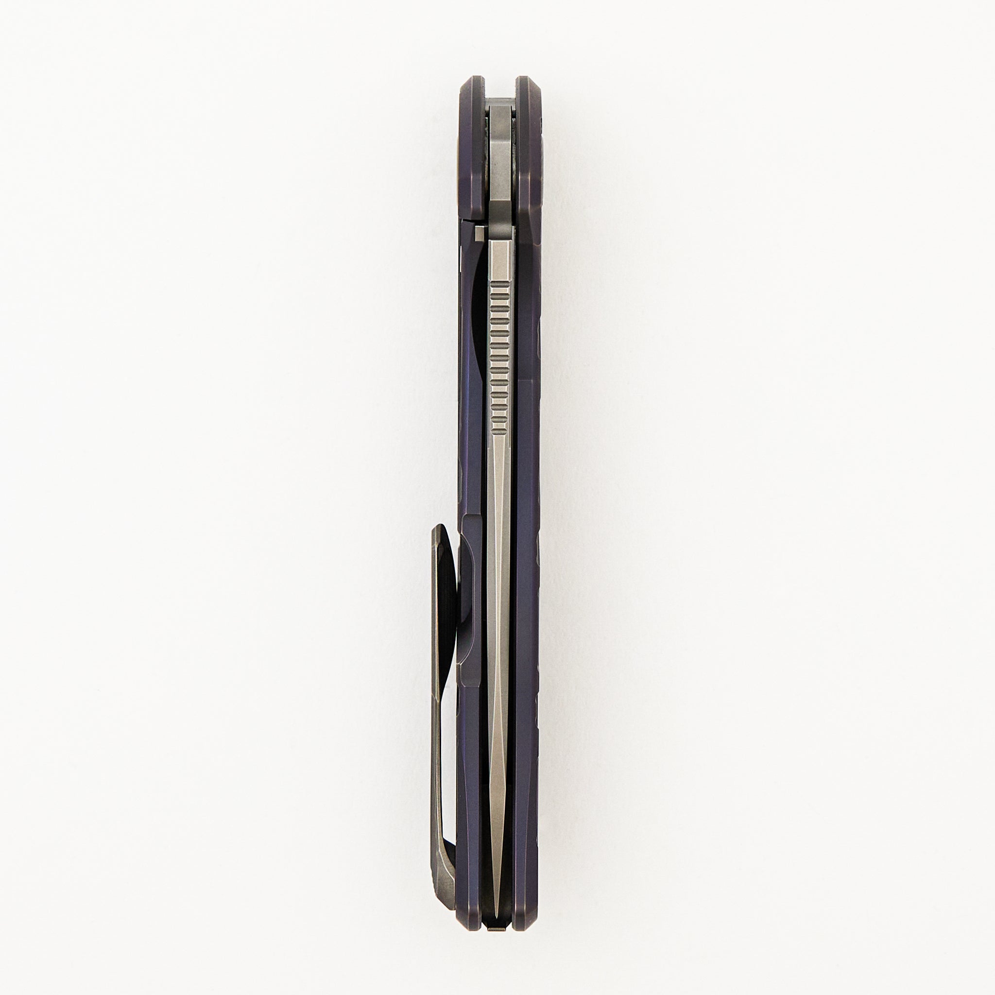 F95 T Pattern Gen. 4 - Purple Titanium Handle - M390 Blade - MRBS