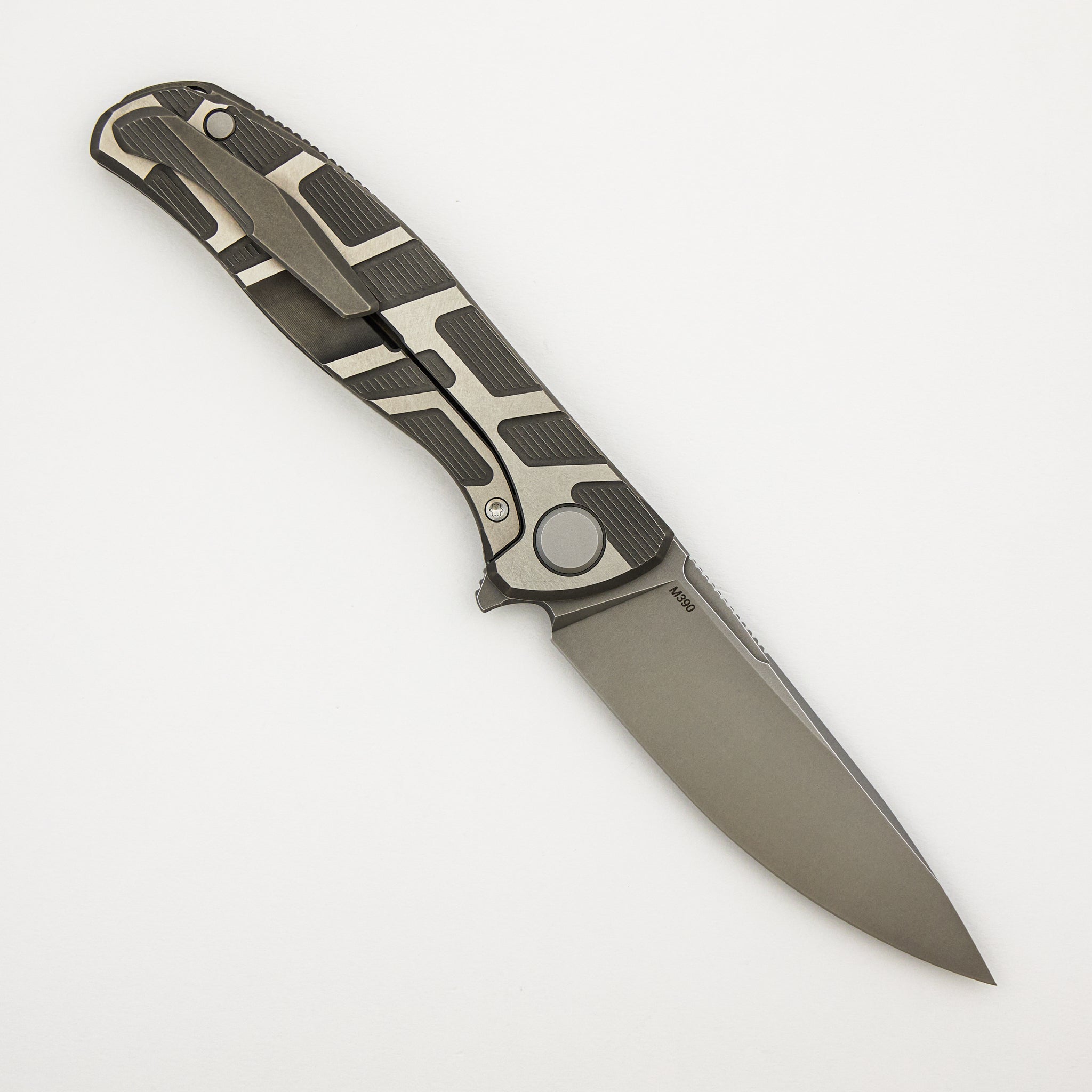 F95 T Pattern Gen. 4 - Titanium Handle - M390 Blade - MRBS