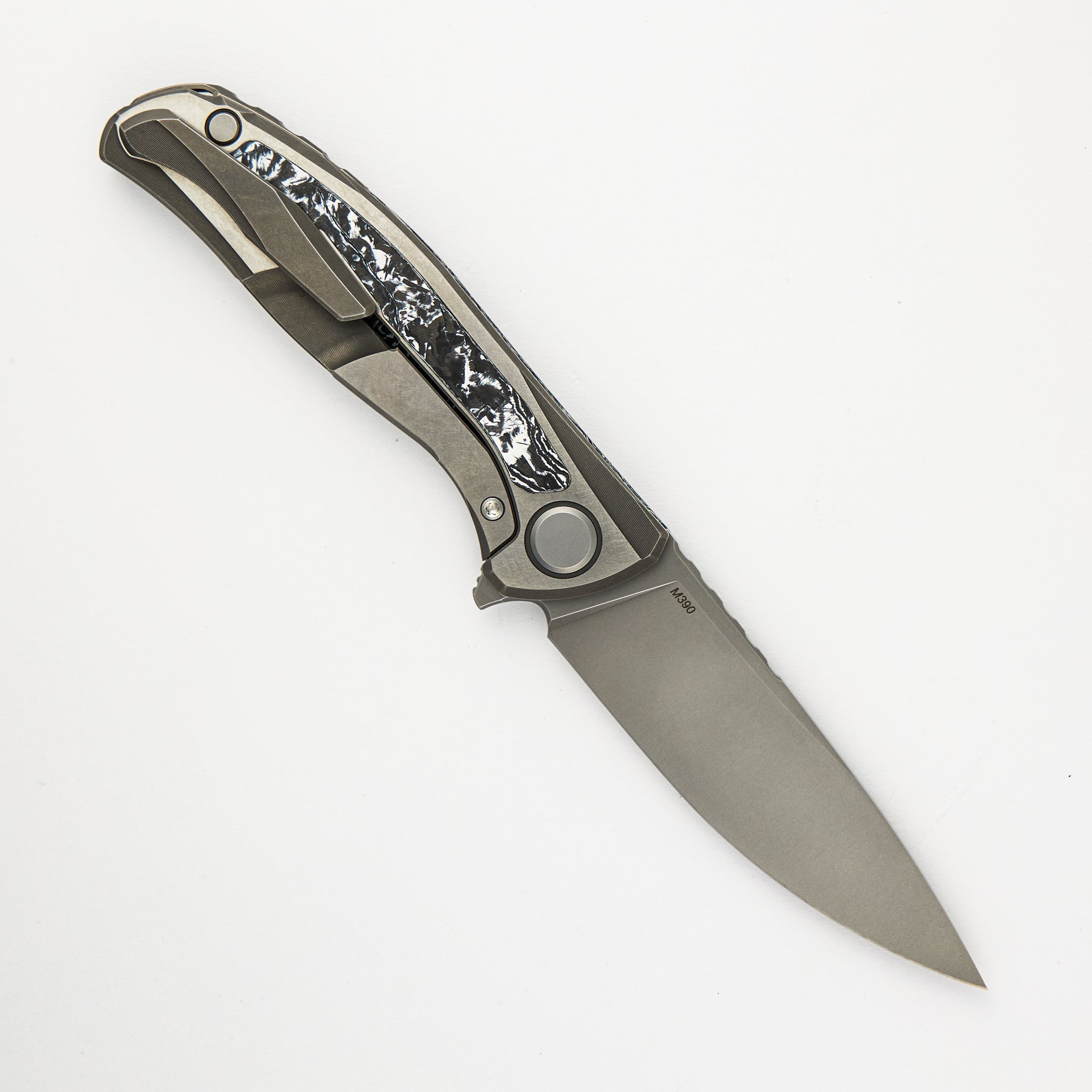 SHIROGOROV HATI GEN 3 – M390 BLADE – WHITE TECHNOCARBO – MRBS