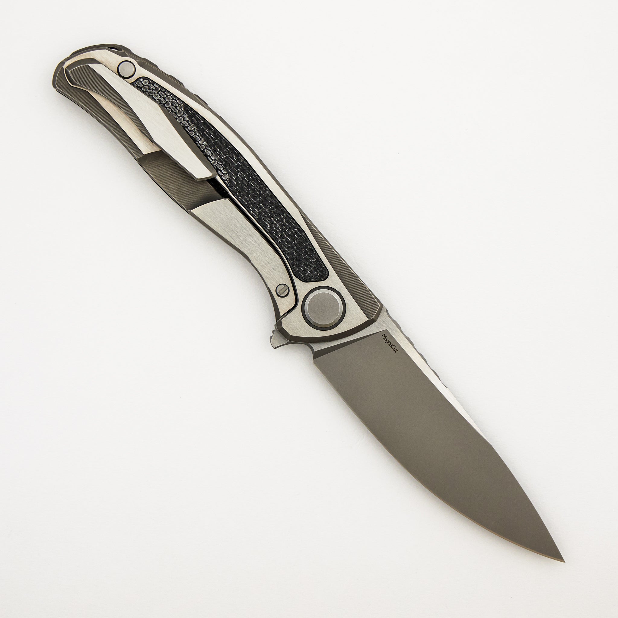 Chris Reeve Knives Collaboration Hati CGG - MagnaCut Blade - Titanium/Black Alutex Handle - MRBS - Completed