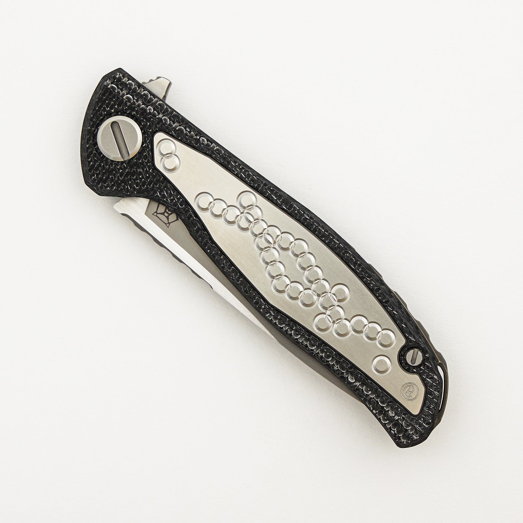 Chris Reeve Knives Collaboration Hati CGG - MagnaCut Blade - Titanium/Black Alutex Handle - MRBS - Completed