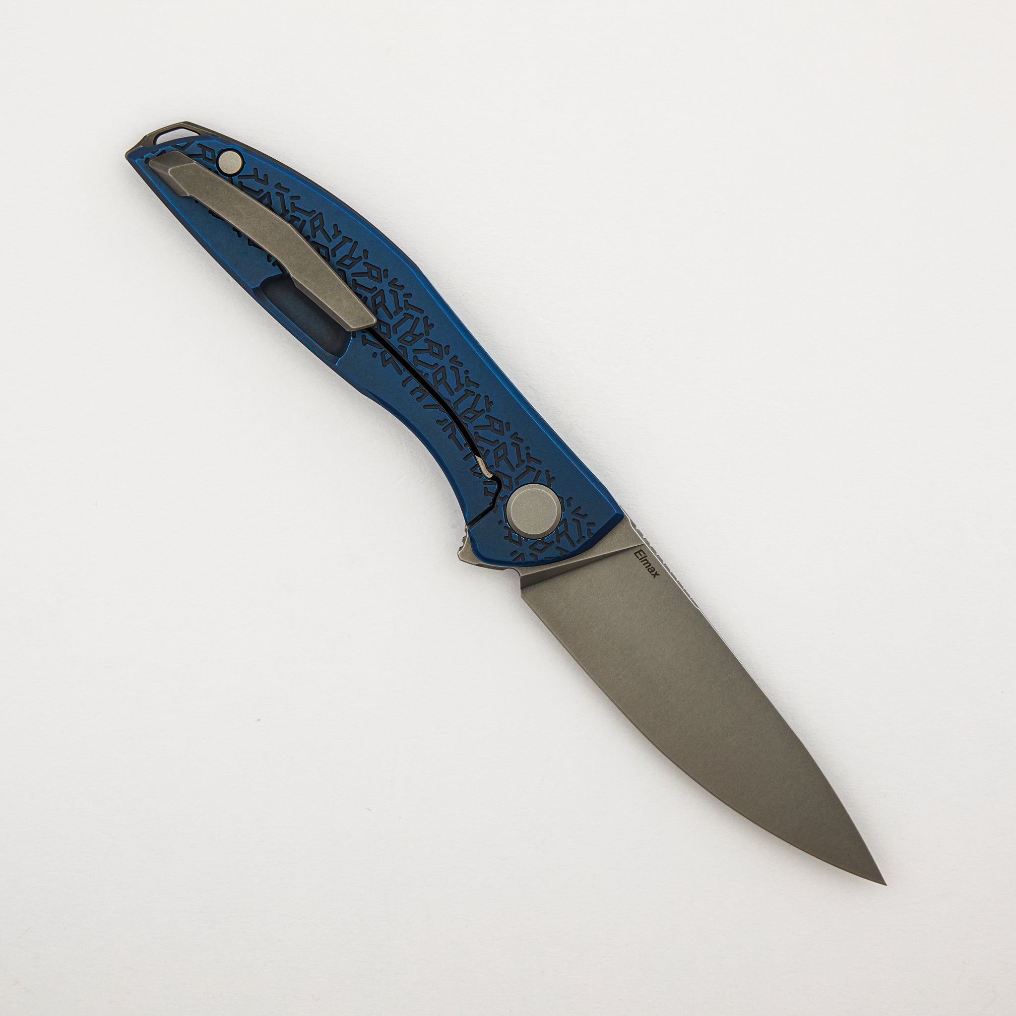 NeOn R1P Gen. 2 - Blue Titanium Handle - Elmax Blade - MRBS