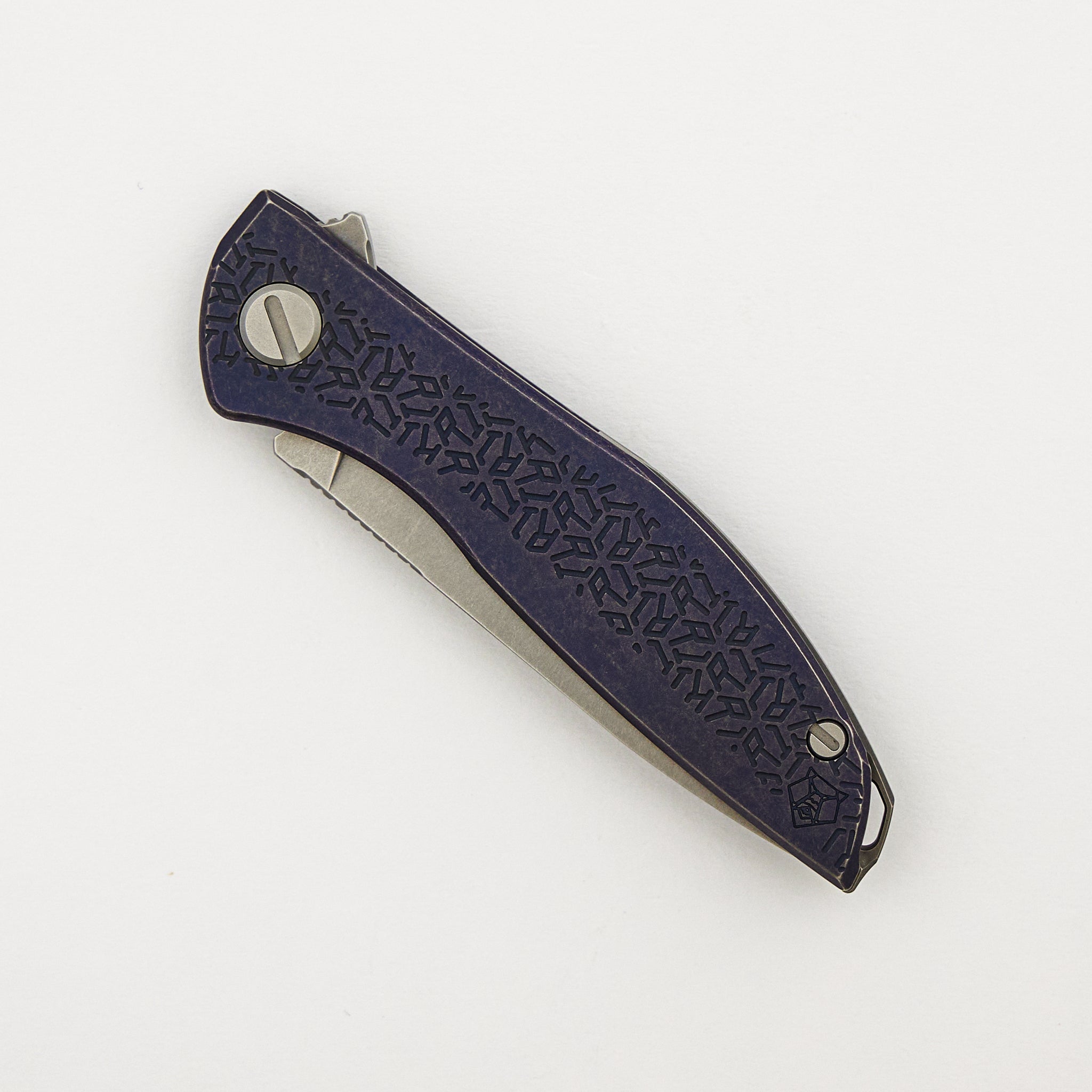 NeOn R1P Gen. 2 - Purple Titanium Handle - Elmax Blade - MRBS