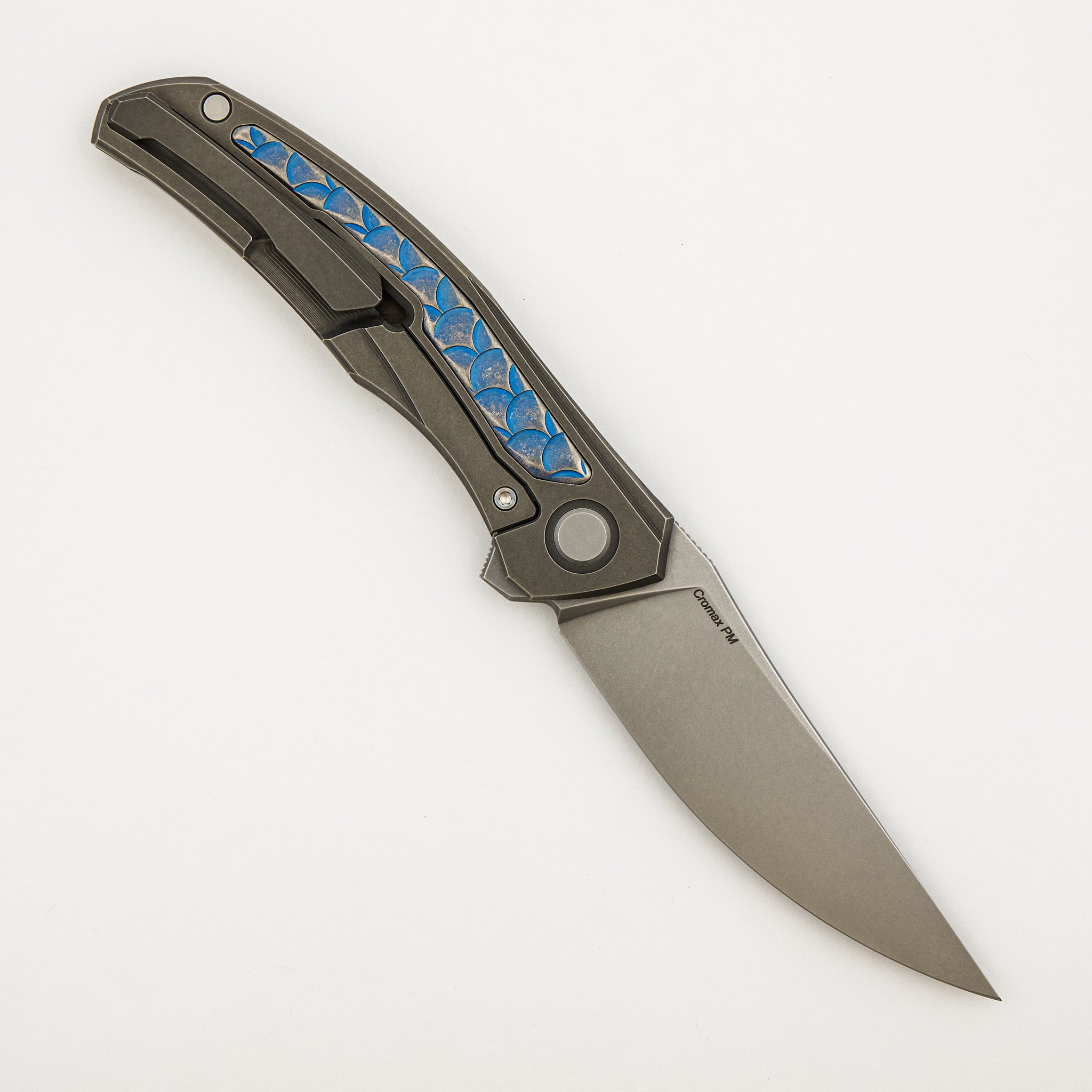 John Barker Finish Quantum "Dragon" - Distressed Blue – Cromax PM Blade – MRBS