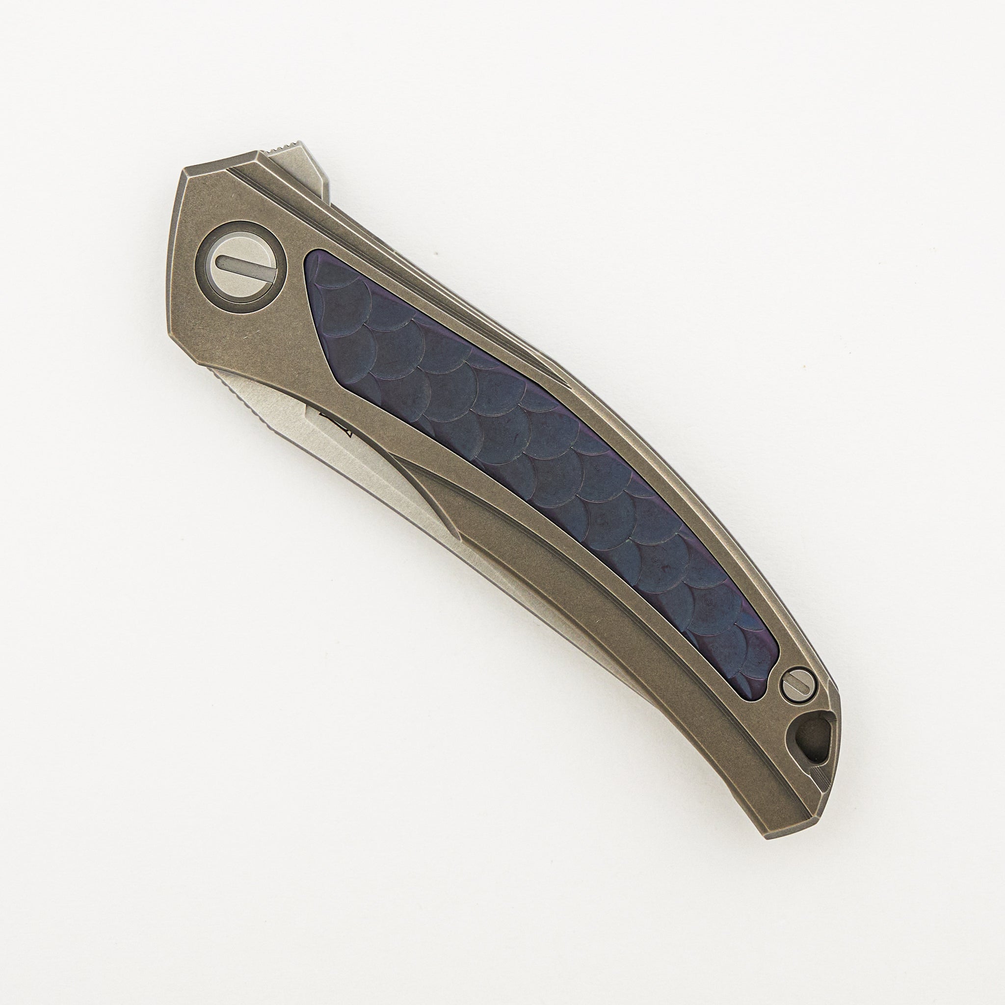 Winner! Shirogorov Knives / John Barker Quantum "Dragon" – Cromax PM Blade – MRBS