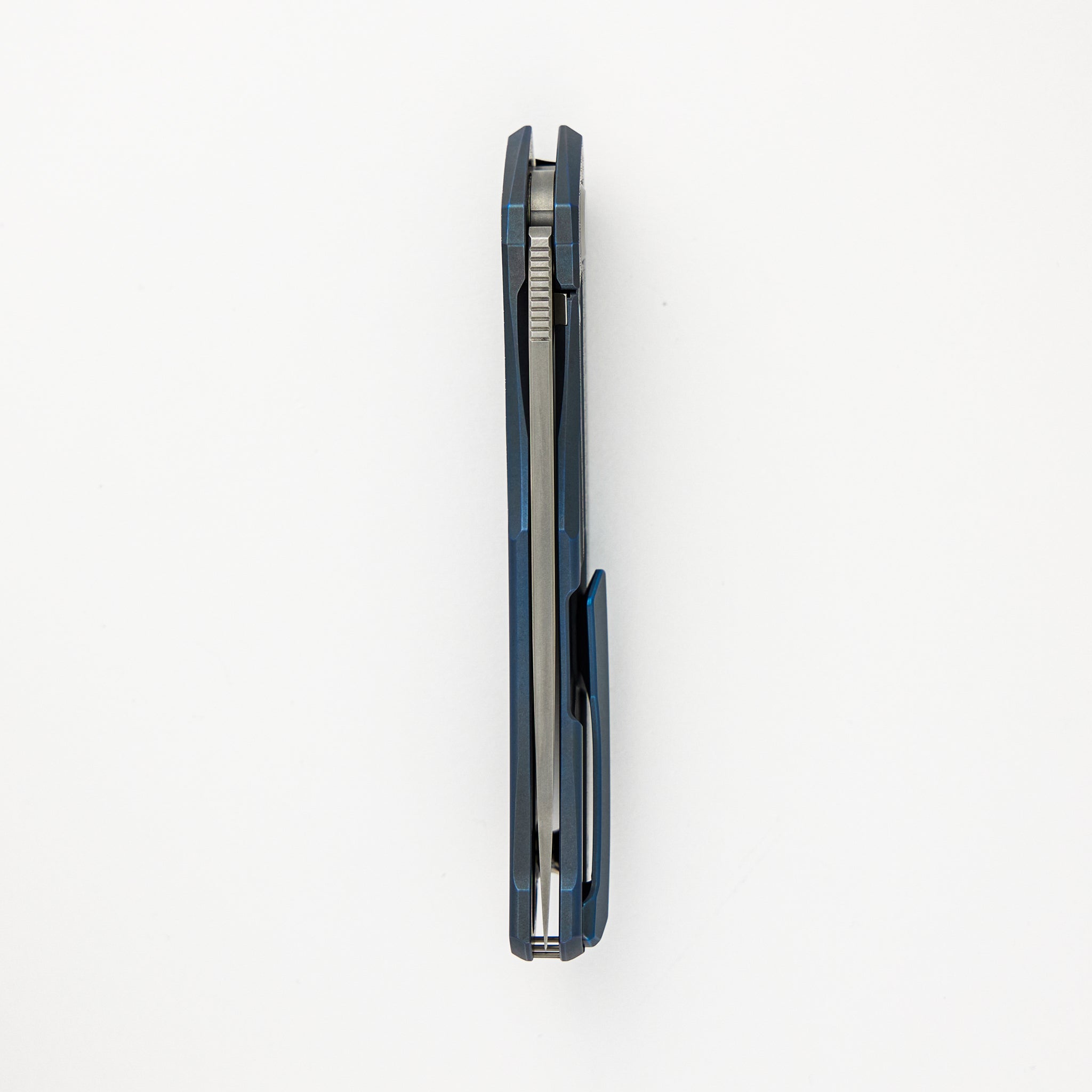 Quantum R1P Lefty – Blue Titanium Handle – Cromax PM – MRBS
