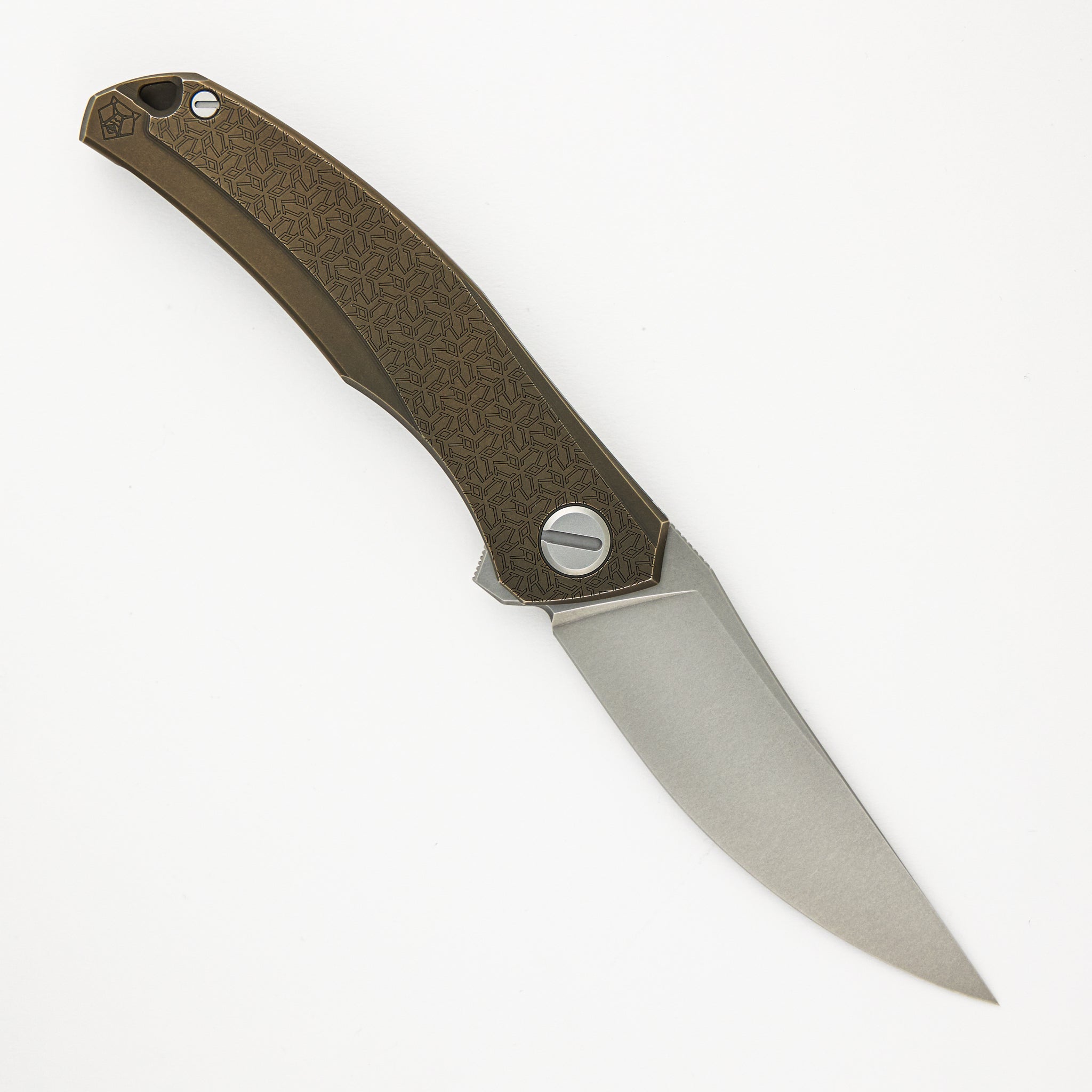 Shirogorov Quantum R1P Lefty – Bronze Titanium Handle – Cromax PM – MRBS