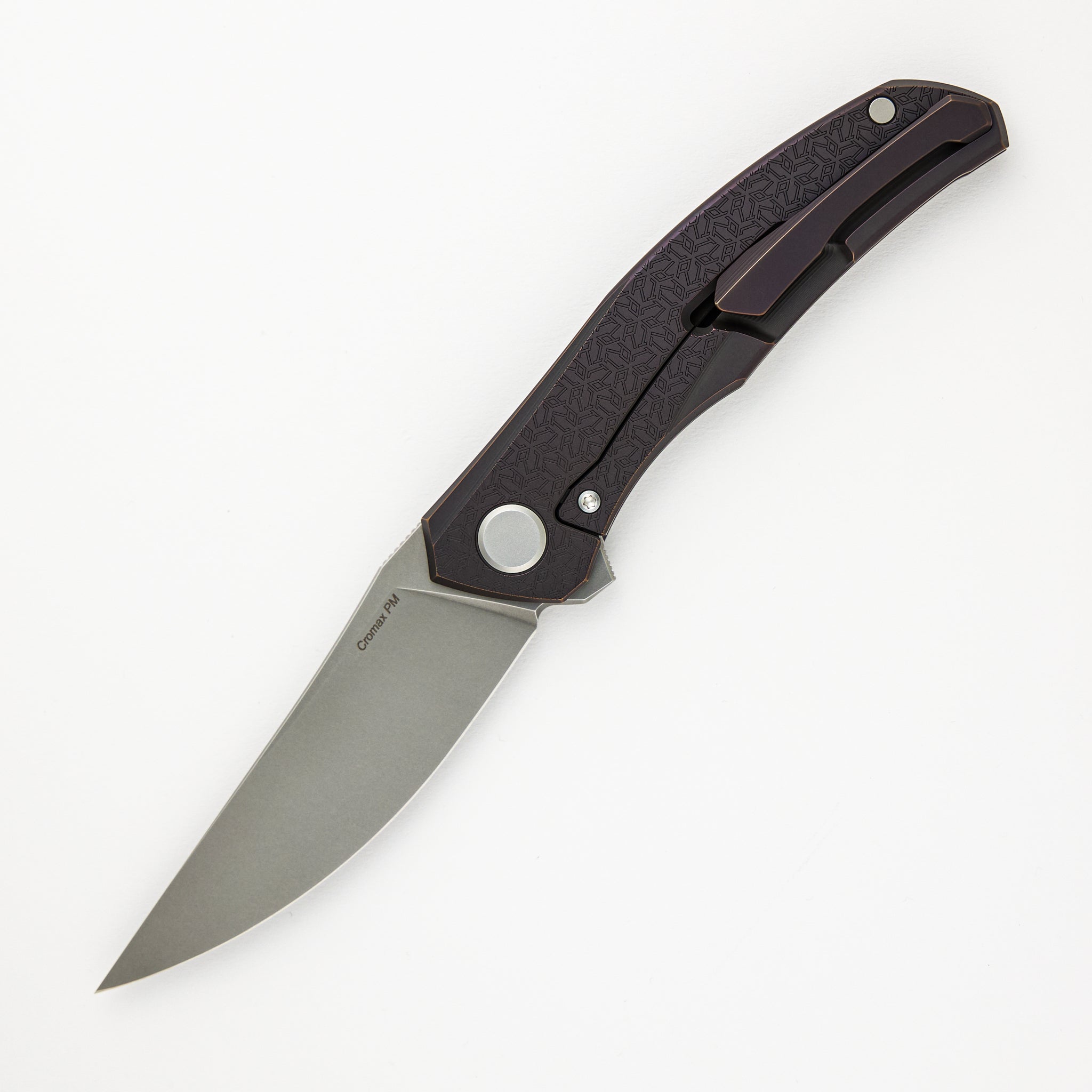 Shirogorov Quantum R1P Lefty – Purple Titanium Handle – Cromax PM – MRBS