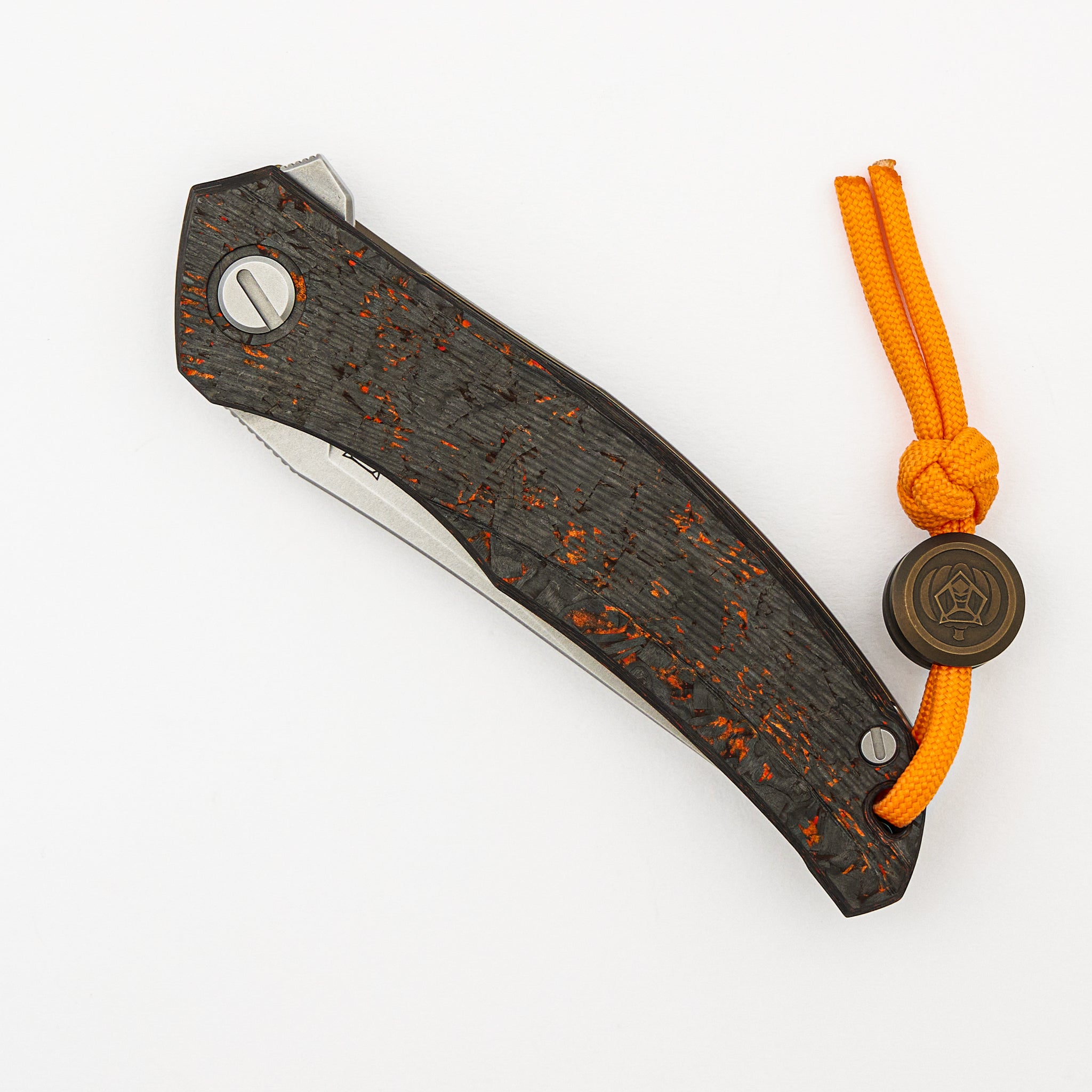 Quantium Halloween Edition - Cromax PM Blade - Titanium/"Halloween" TechnoCarbo W/ Luminofor Handle - MRBS