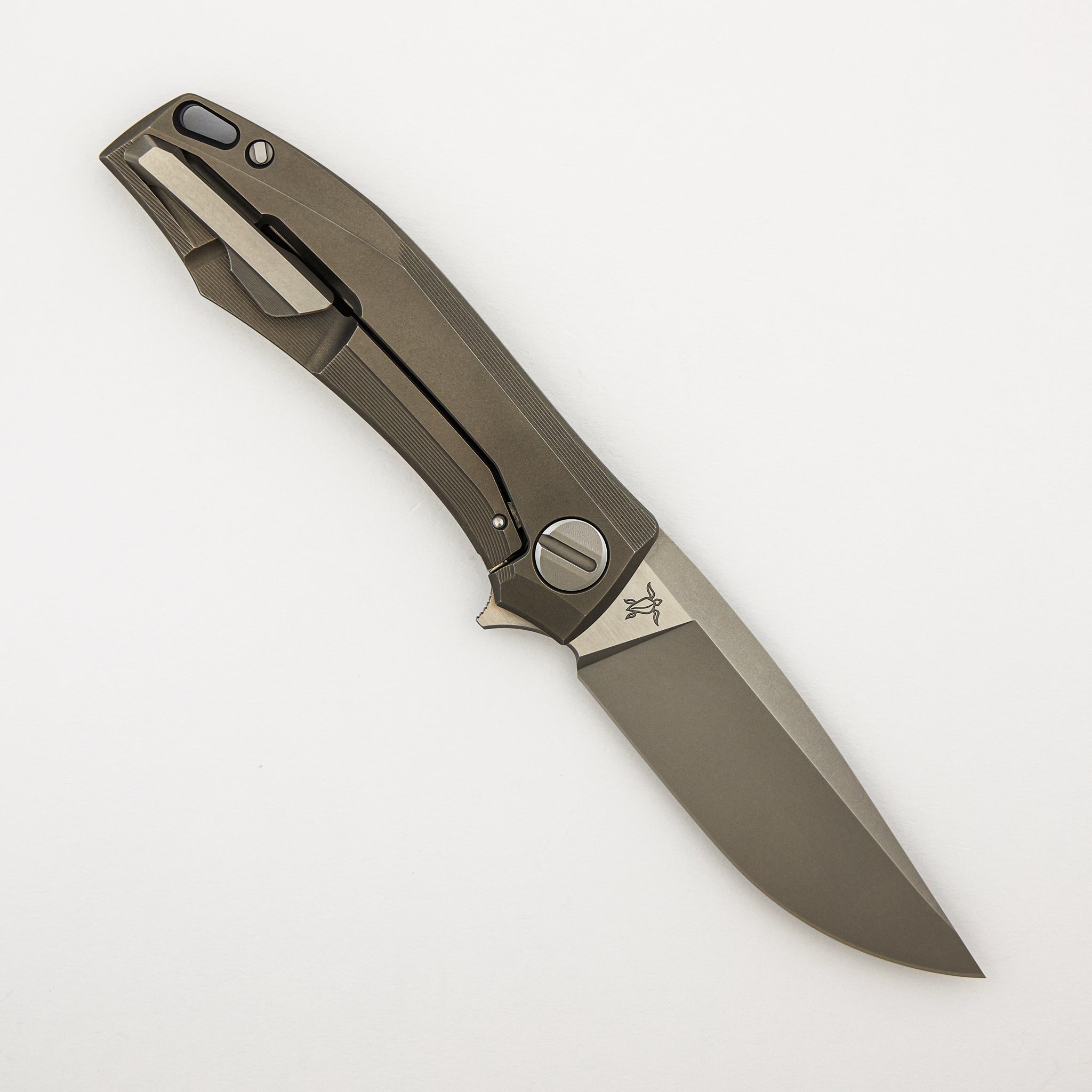 RKMP - M398 Blade - Titanium Handle - SRRBS (Charles Marlowe Design)