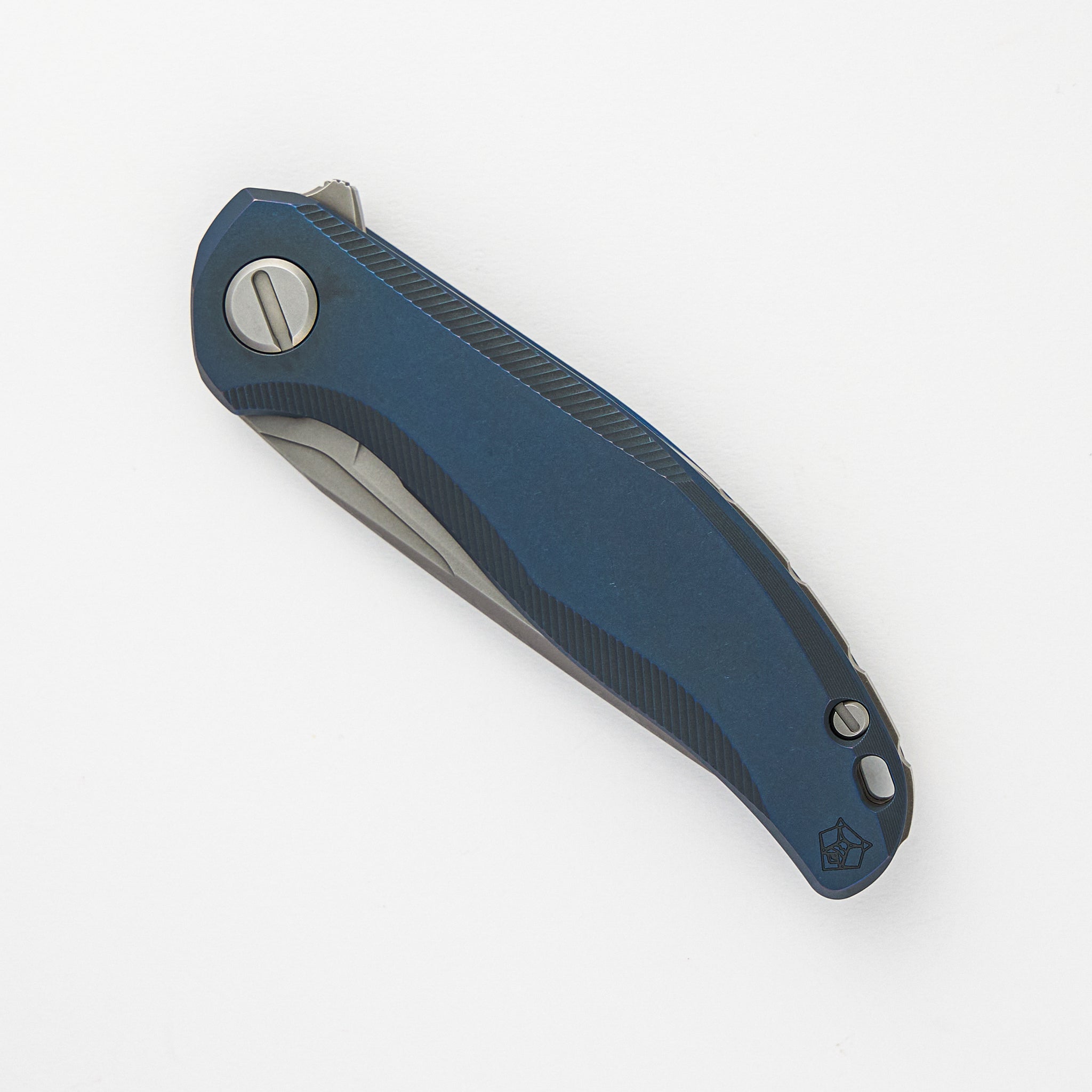 Stellar – Blue Titanium Handle – M390 Blade – MRBS