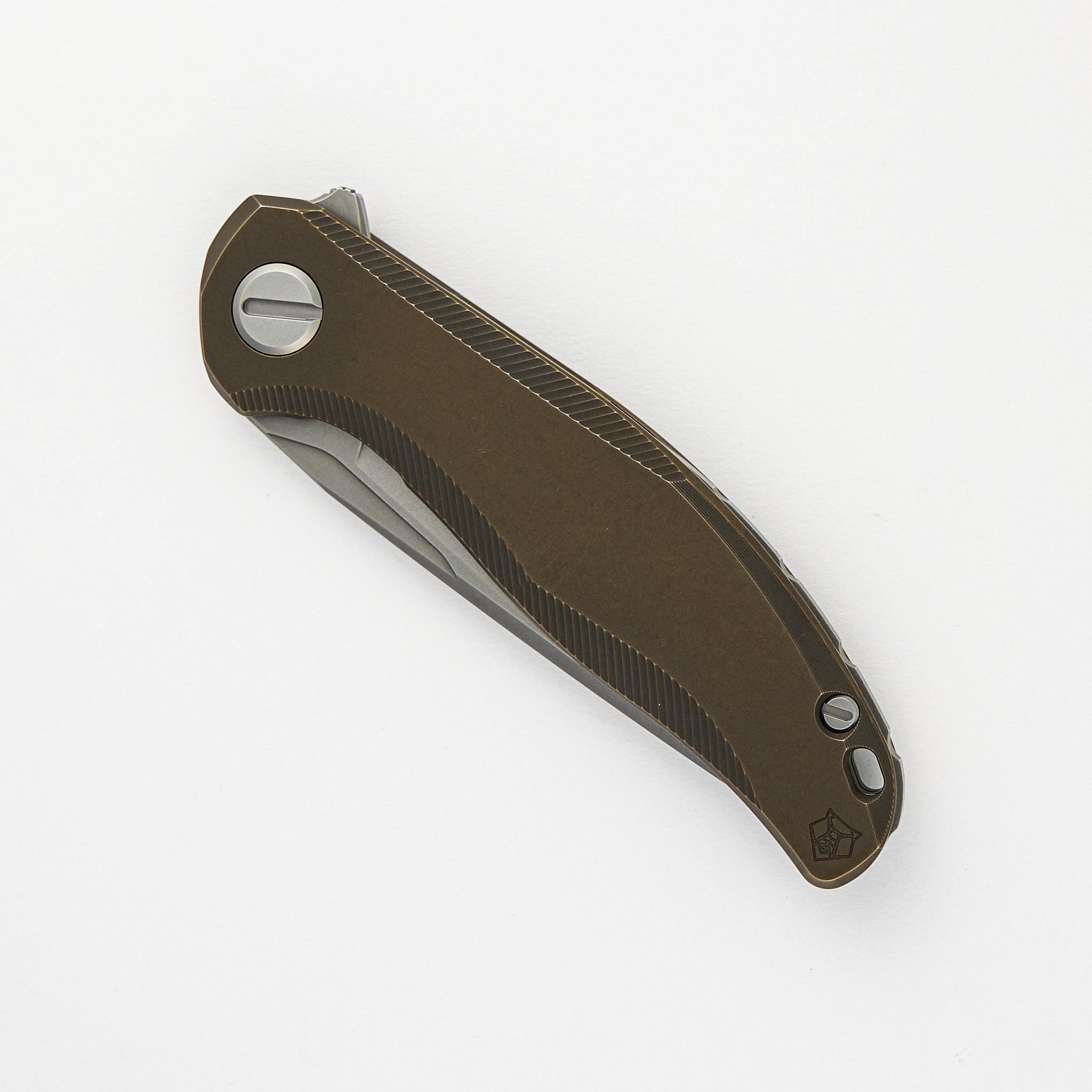Stellar – Bronze Titanium Handle – M390 Blade – MRBS