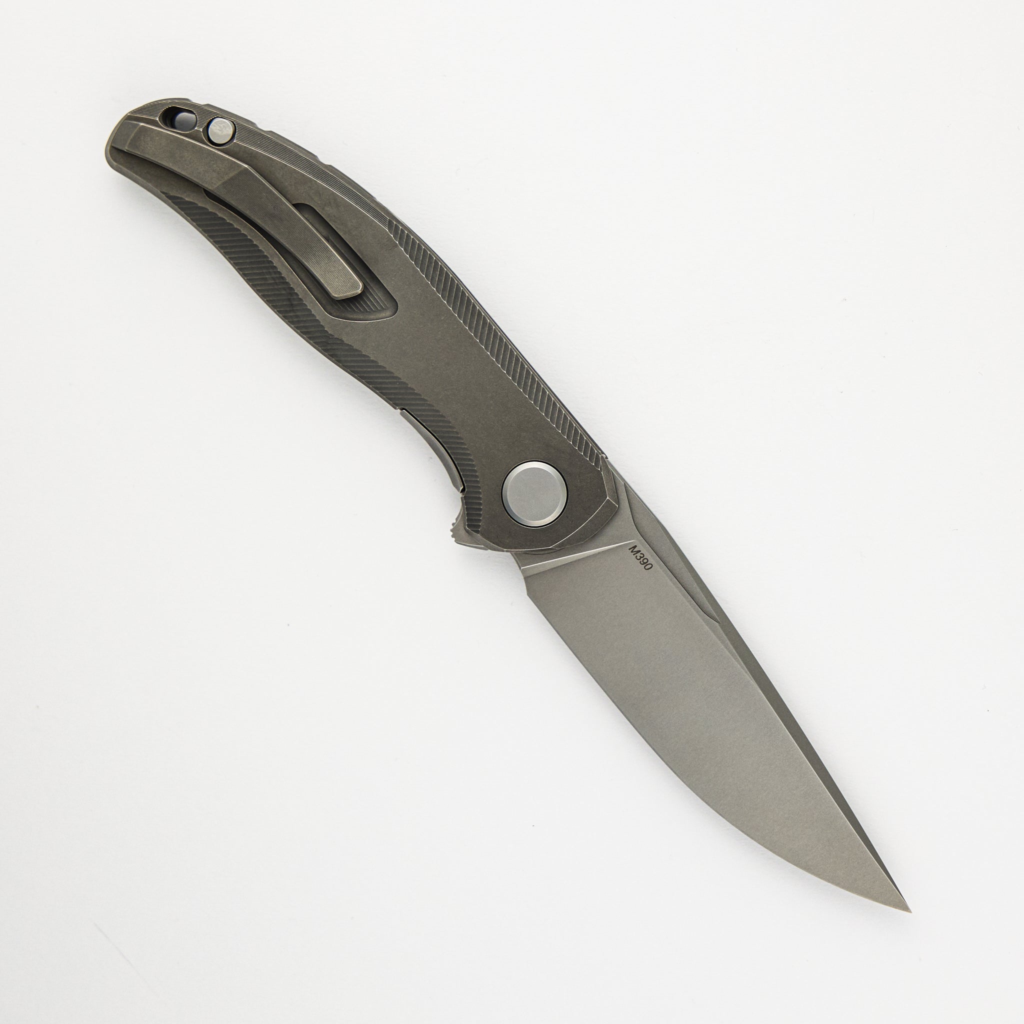 Shirogorov Stellar – Titanium Handle – M390 Blade – MRBS