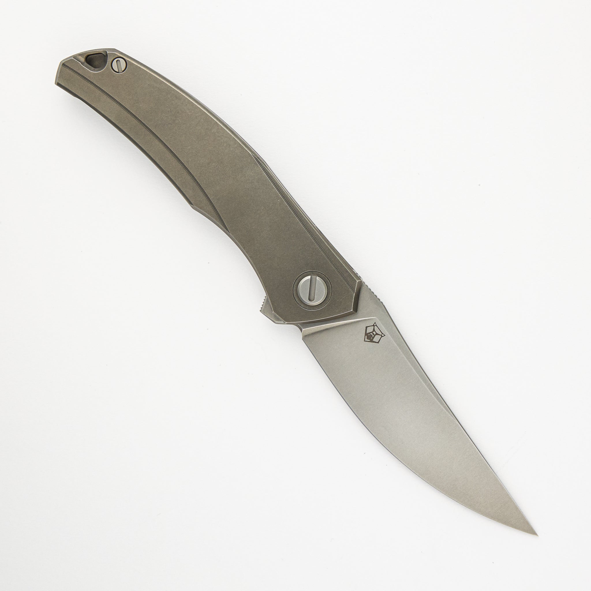 Shirogorov Quantum Ursus Lefty – Titanium Handle – Cromax PM Blade – MRBS