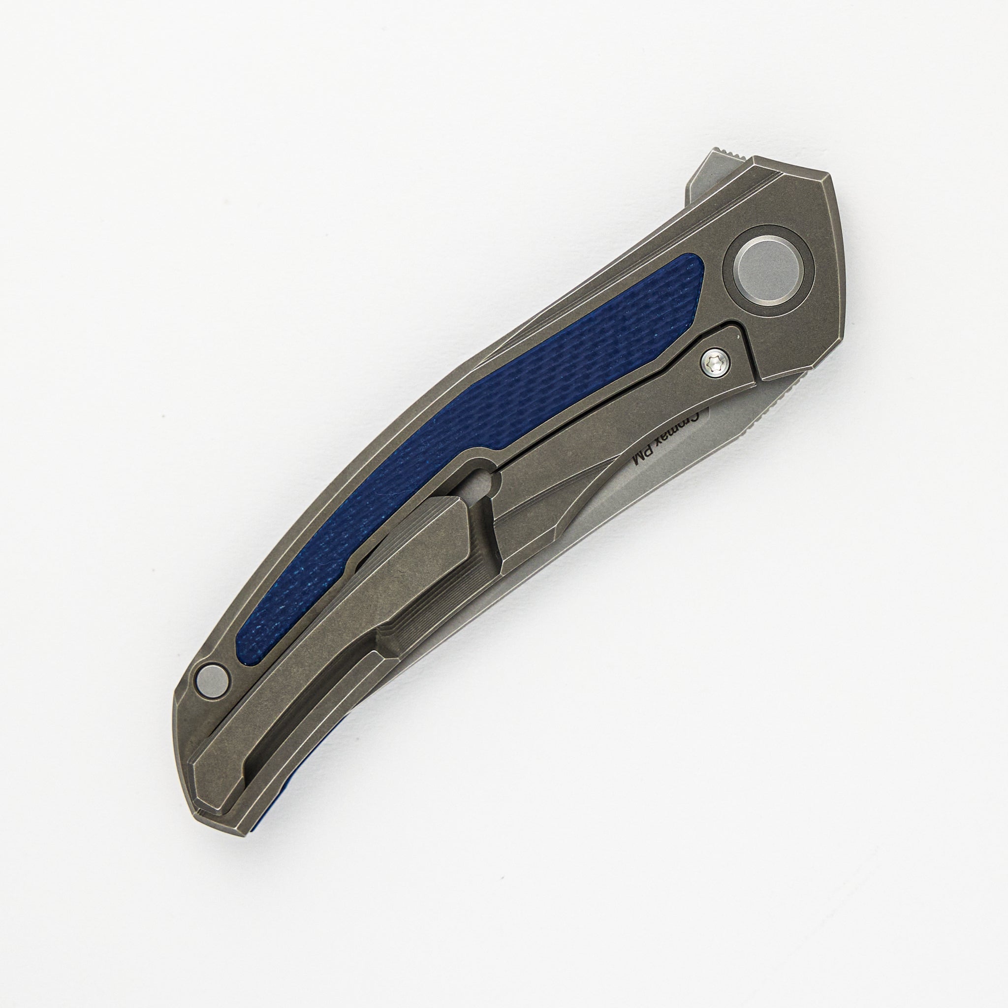 URSUS QUANTIUM – CROMAX PM BLADE – DARK BLUE G10 HANDLE – MRBS