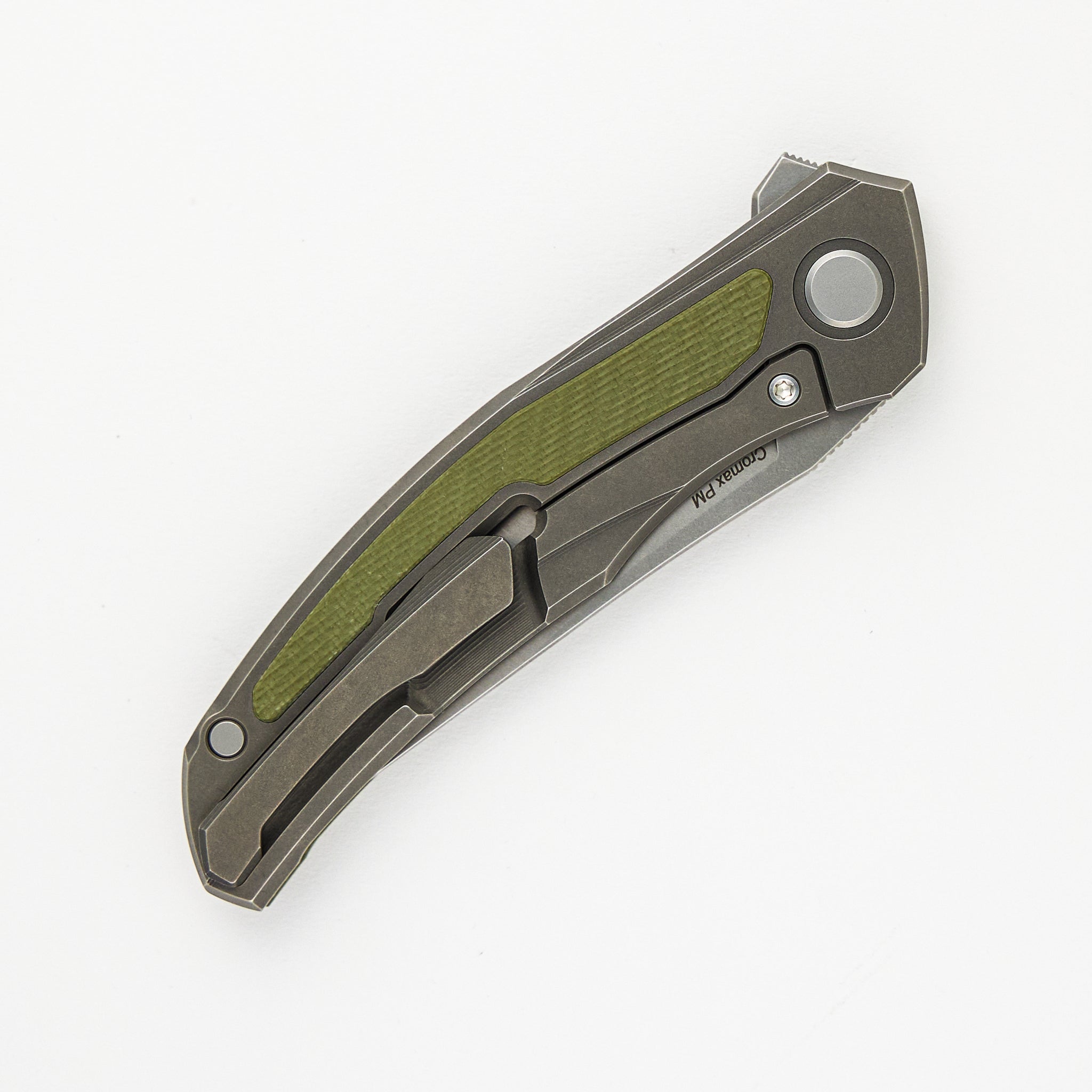 URSUS QUANTIUM – CROMAX PM BLADE – OLIVE GREEN G10 HANDLE – MRBS