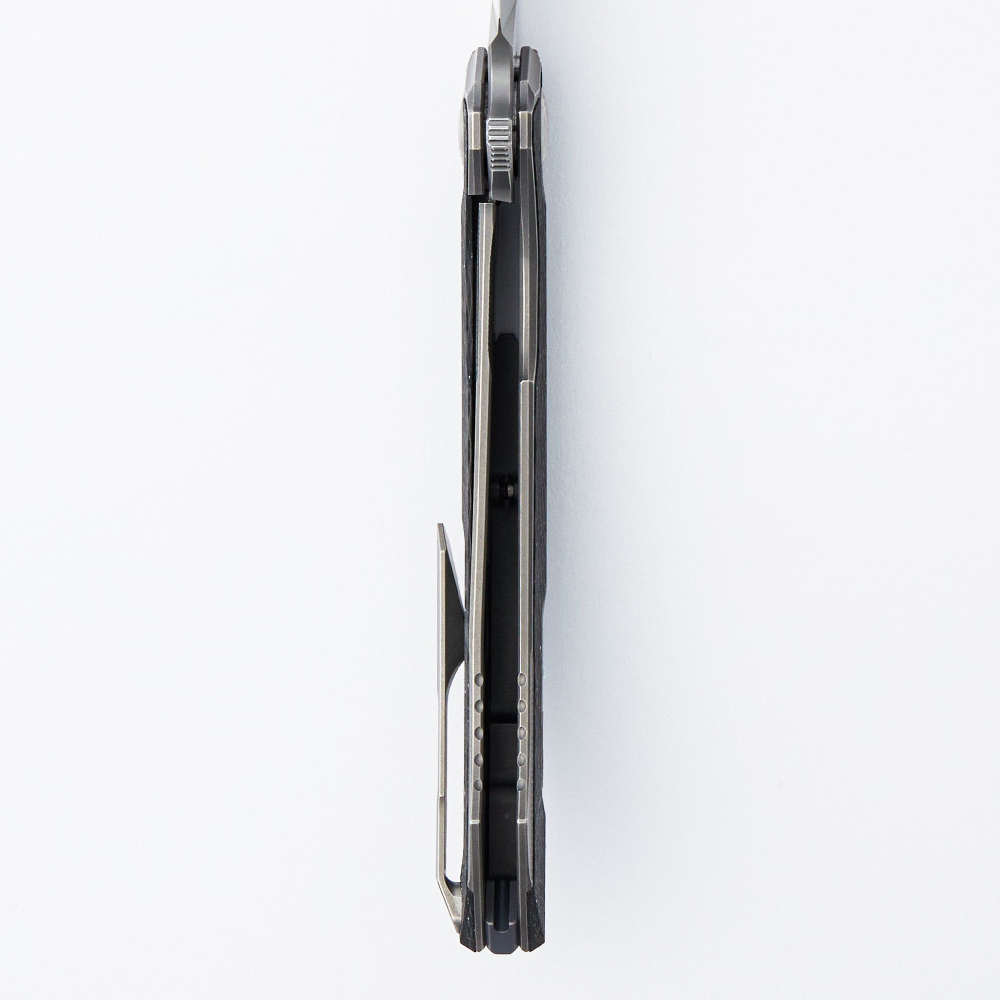 Pike - MagnaCut Blade - Titanium/White Carbon Fiber - MRBS (Dmitry Sinkevich Design)