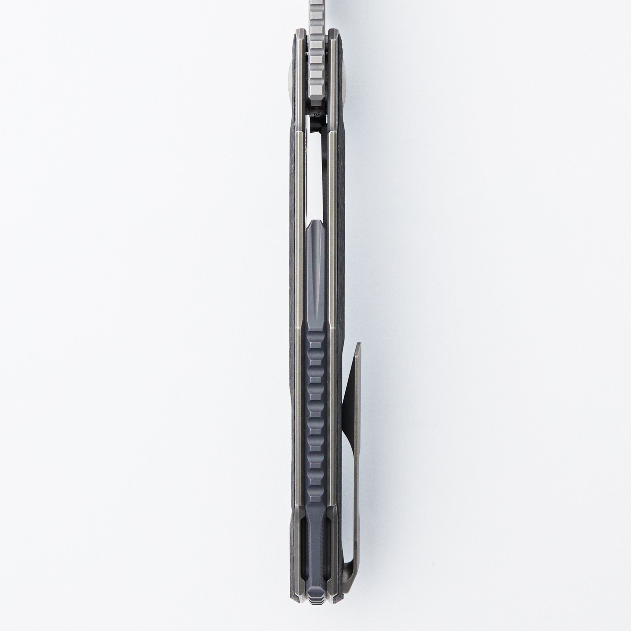 Pike - MagnaCut Blade - Titanium/White Carbon Fiber - MRBS (Dmitry Sinkevich Design)