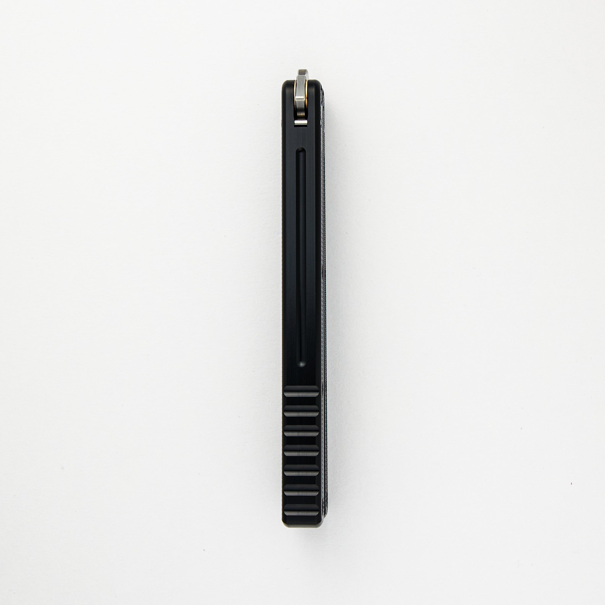 Krake Raken - Satin Bowie Blade - Black Aluminum Handle - V3