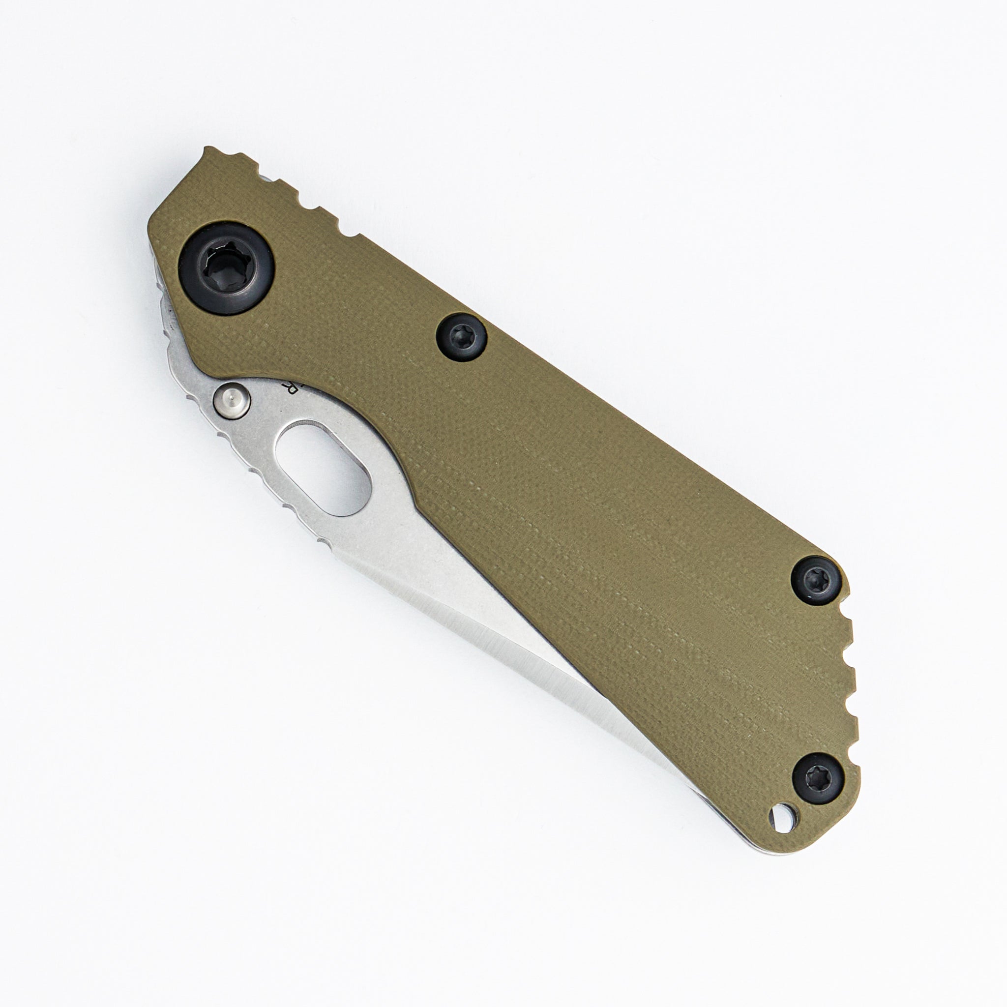 SNG CC - OD Green G10/Titanium Handle - Bowie MagnaCut Blade