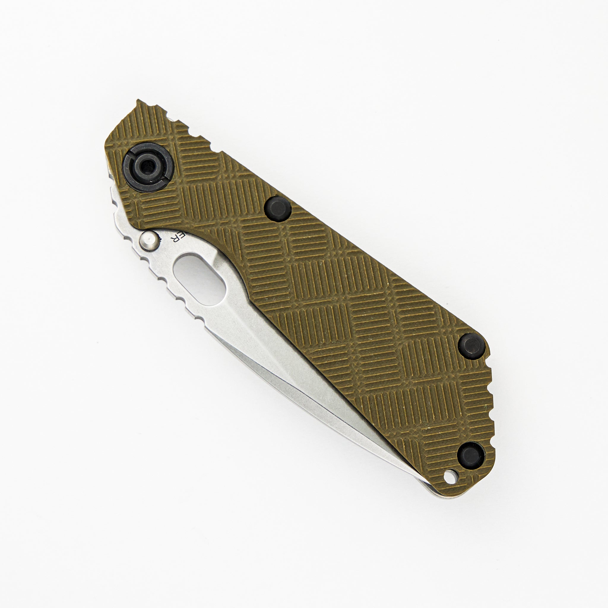 Strider Knives SNG - Titanium/OD Green G10 Handle - CPM MagnaCut Drop Point Blade