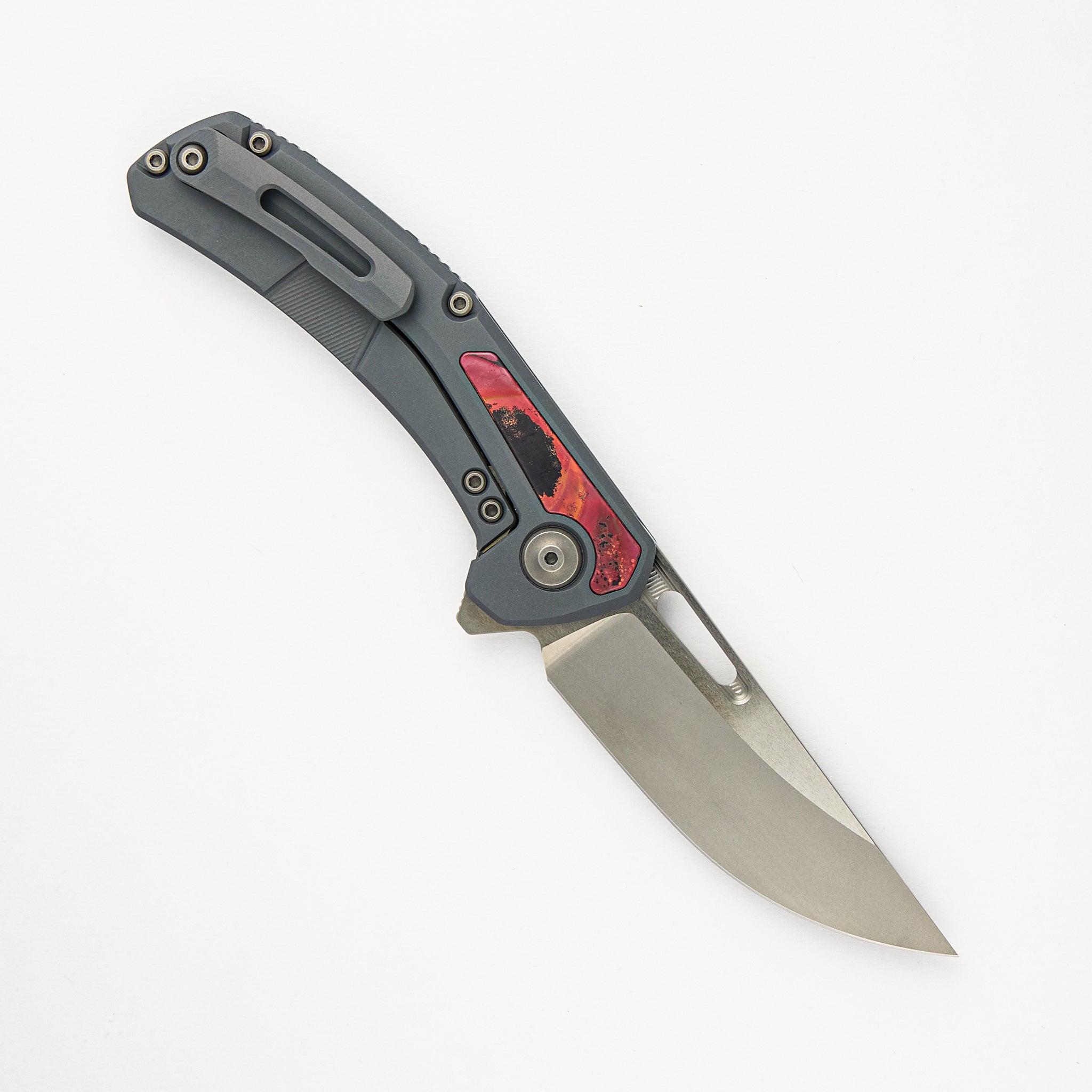 Archer - Titanium/Flamed Copper Handle - MagnaCut Blade