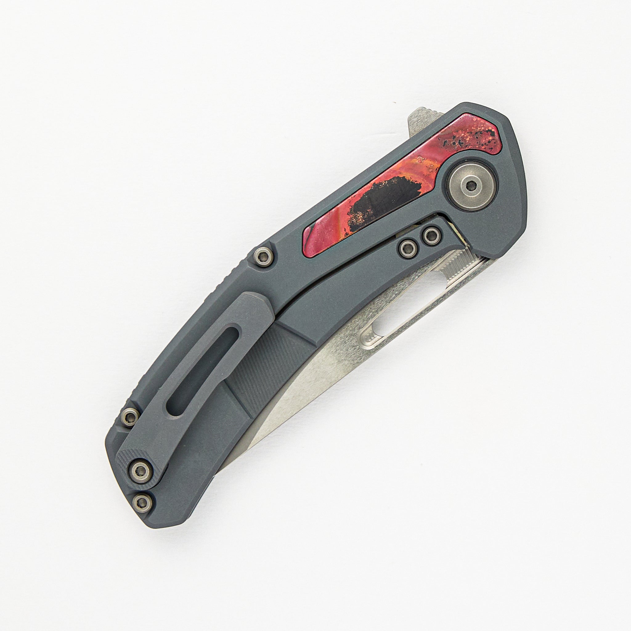 Archer - Titanium/Flamed Copper Handle - MagnaCut Blade