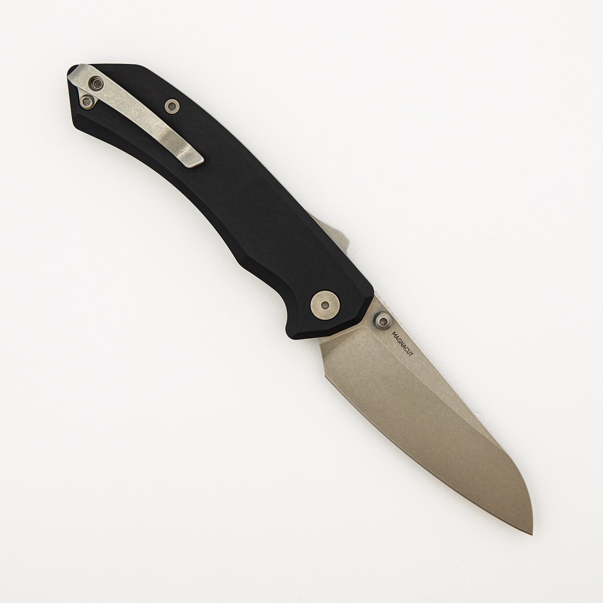 Chupacabra - MagnaCut - Tumbled - Black Aluminum
