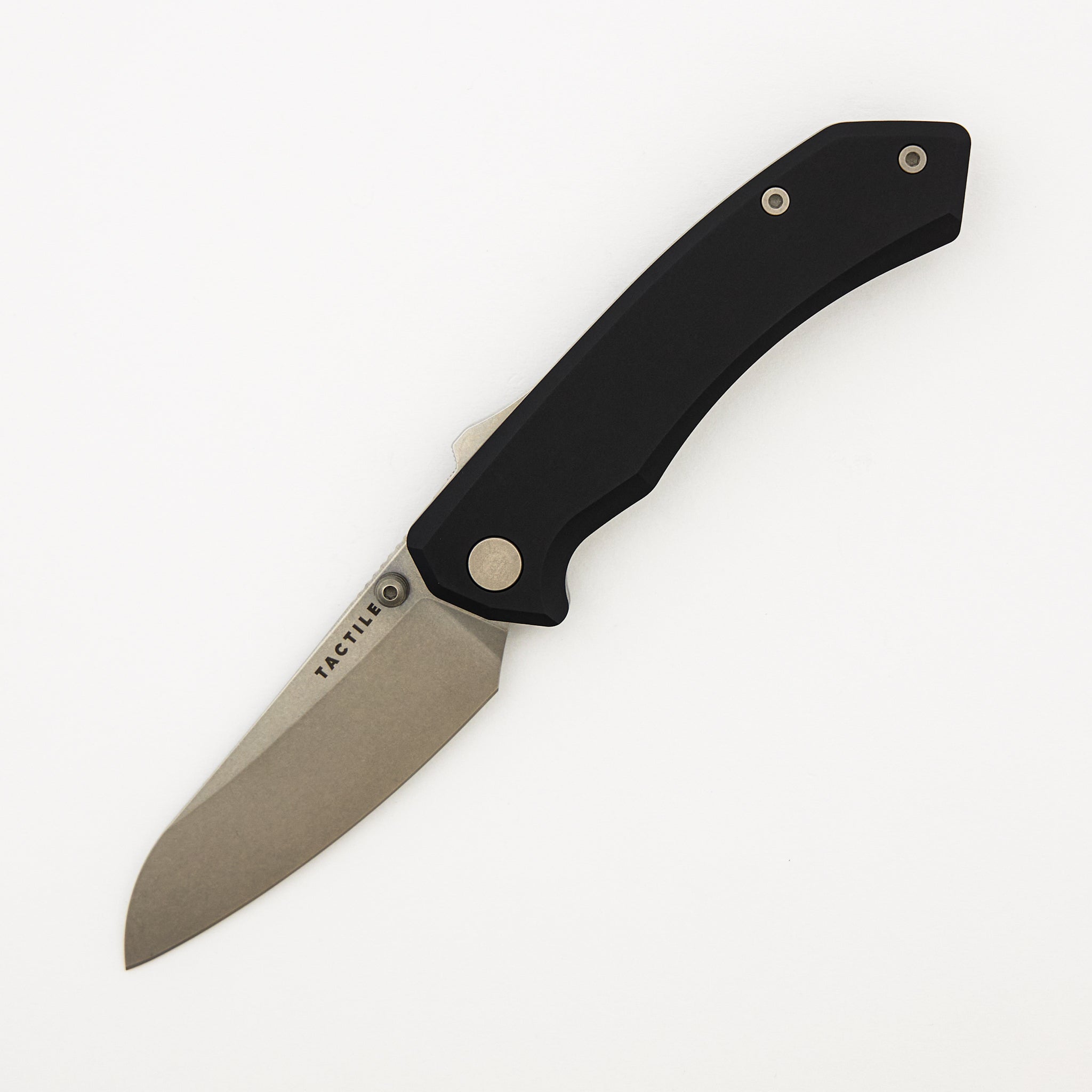 Chupacabra - MagnaCut - Tumbled - Black Aluminum