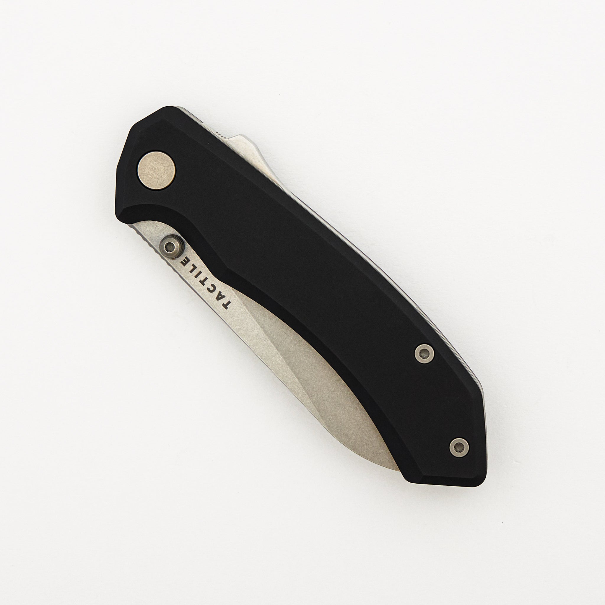 Chupacabra - MagnaCut - Tumbled - Black Aluminum