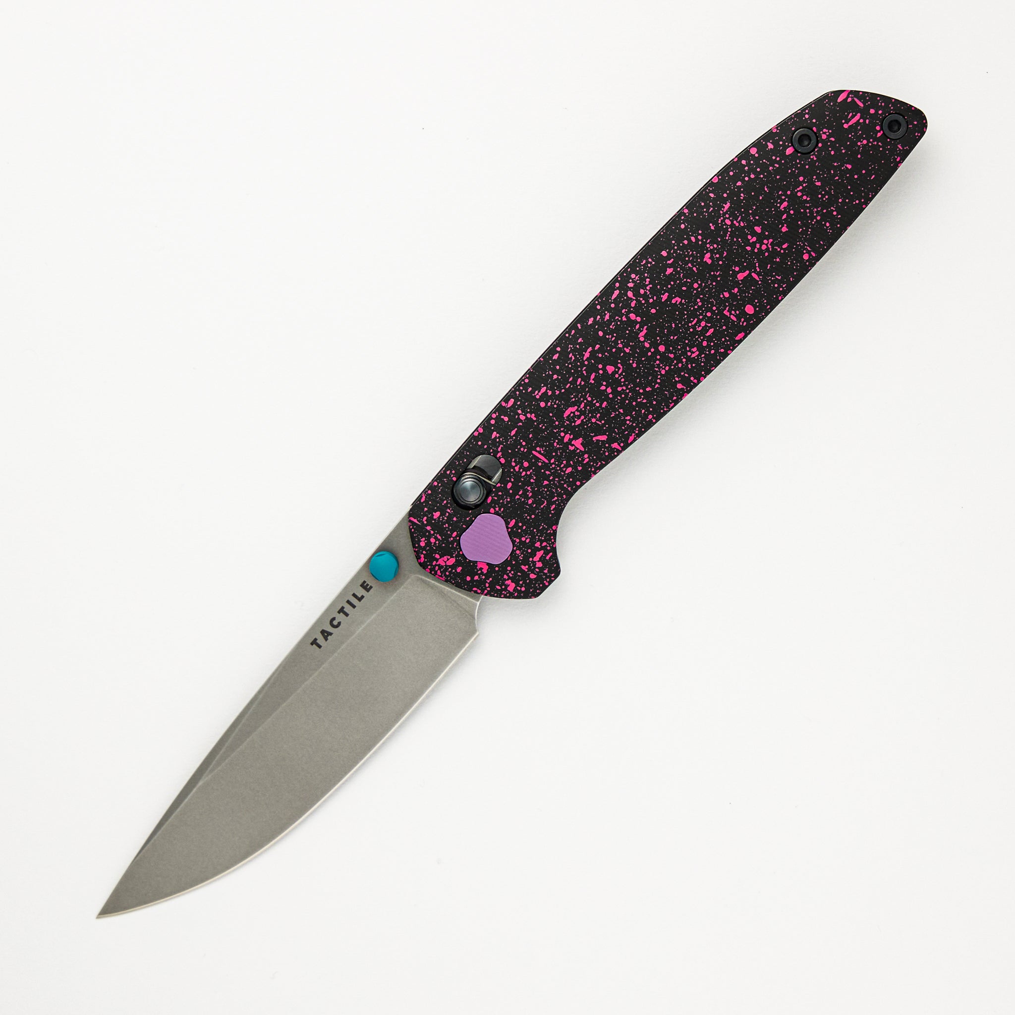 Maverick – Stonewash MagnaCut Blade – Vice Titanium Handle