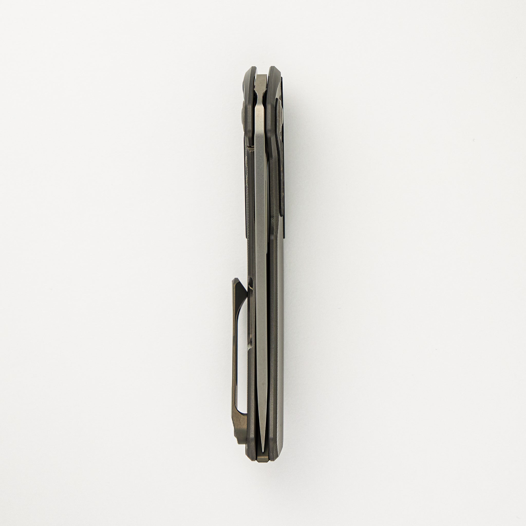 Archer - Titanium/Bronze TechnoCarbo Textured Handle - MagnaCut Blade