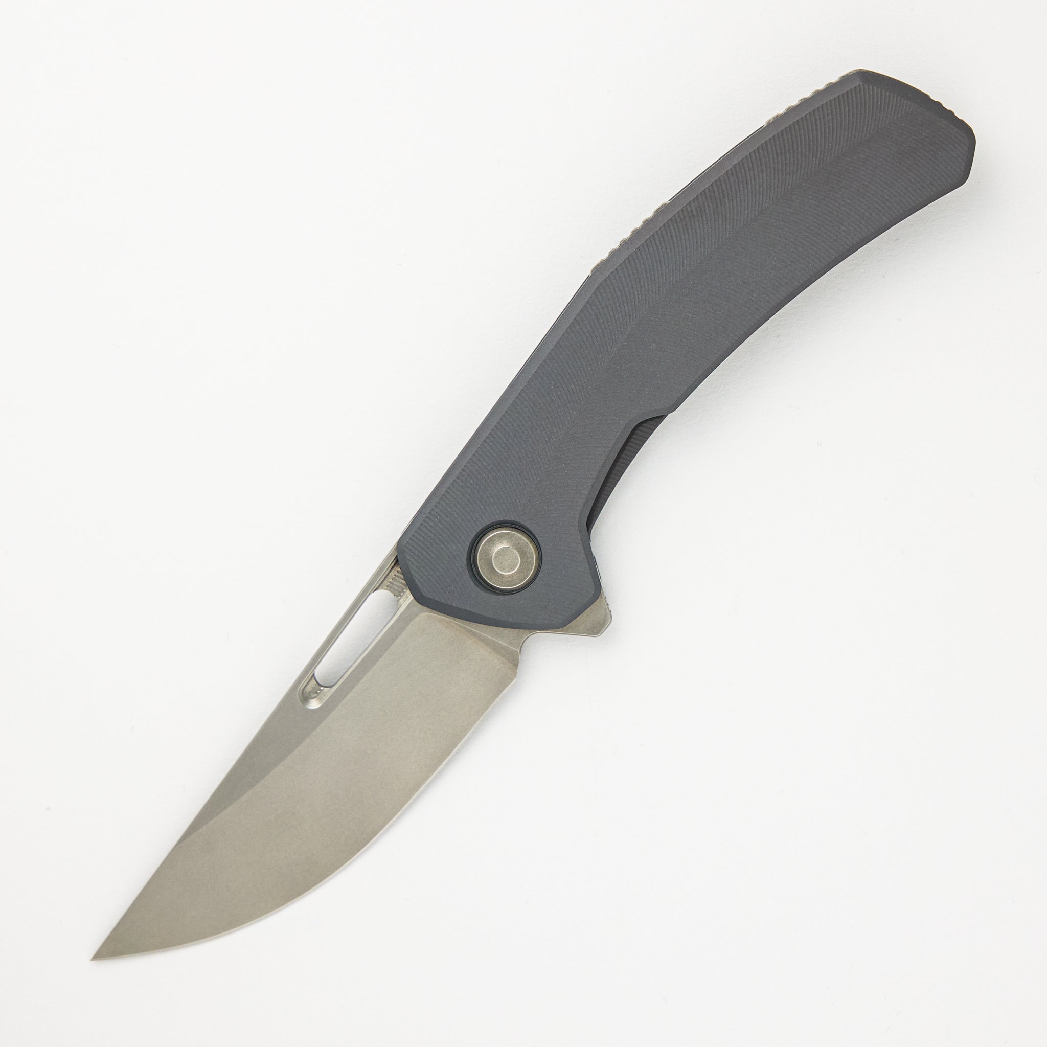 Archer - Darkened Titanium Textured Handle - MagnaCut Blade