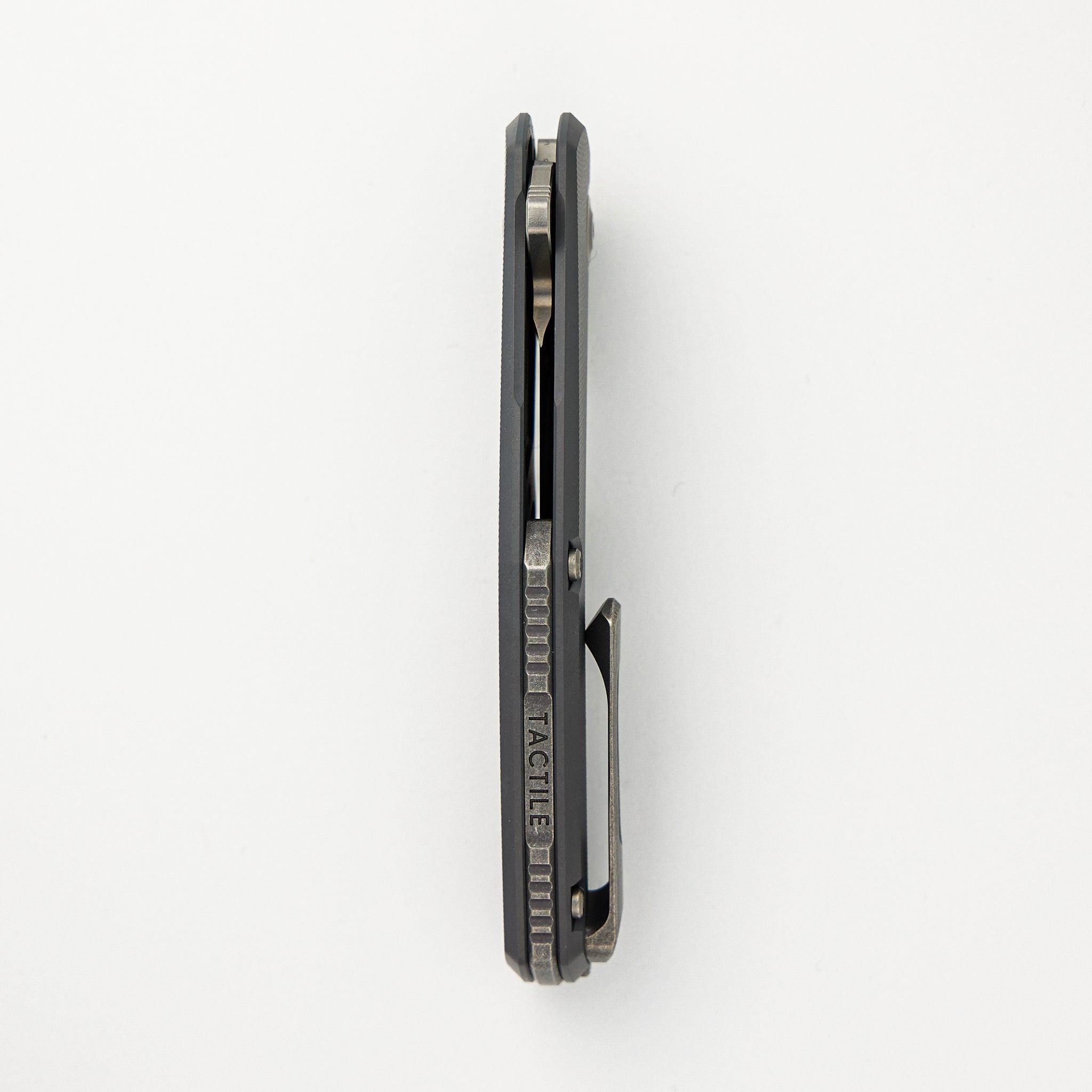 Archer - Darkened Titanium Textured Handle - MagnaCut Blade