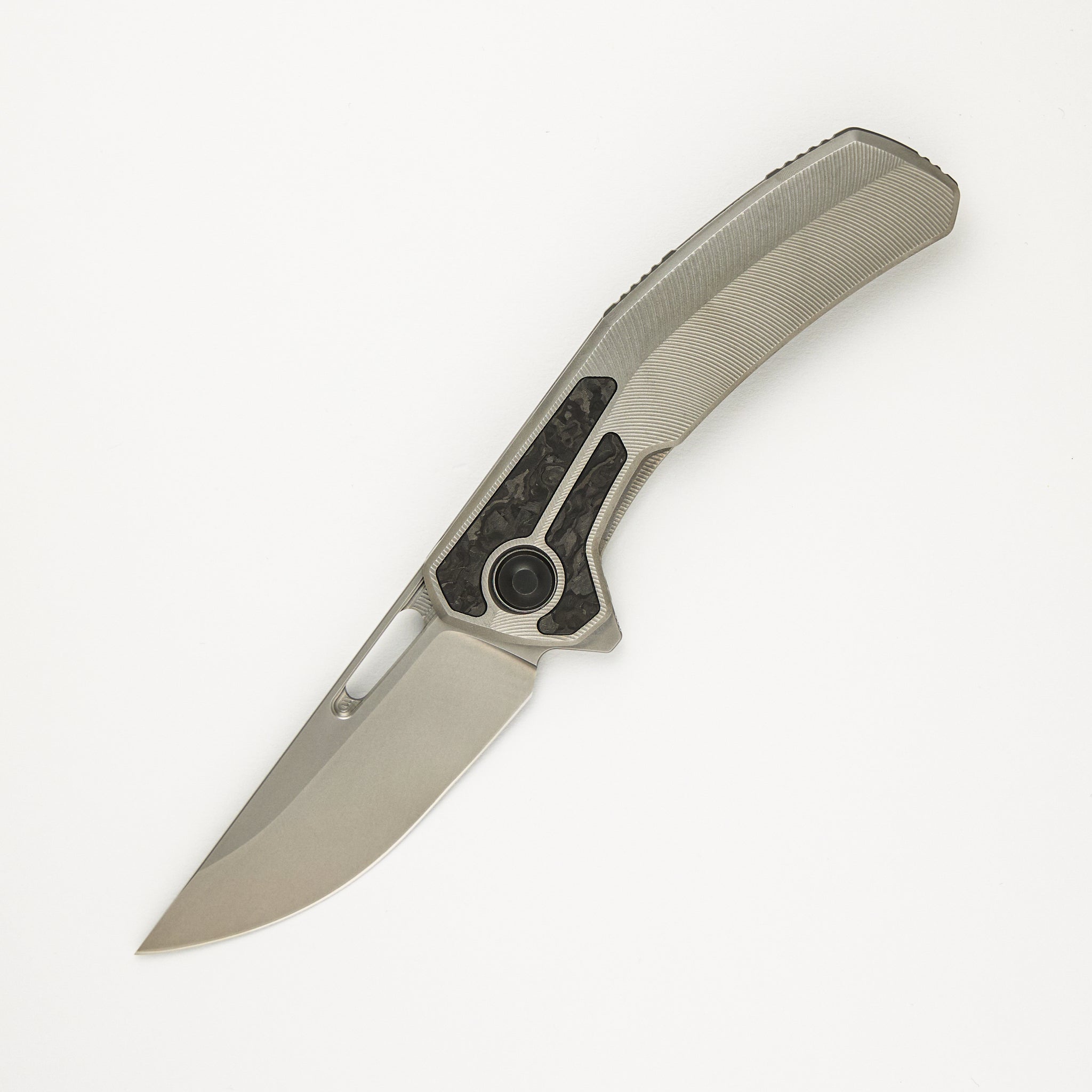 Archer - Titanium/TechnoCarbo Feathered Handle - MagnaCut Blade