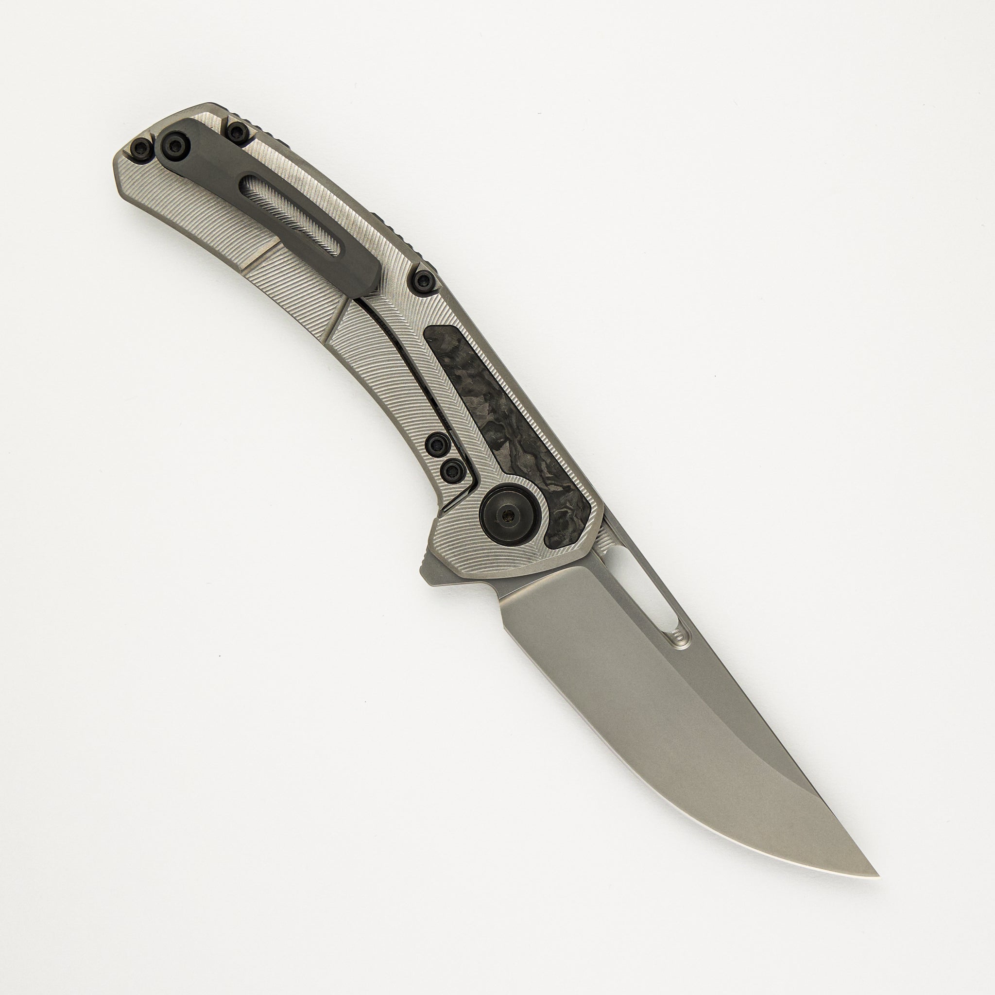 Archer - Titanium/TechnoCarbo Feathered Handle - MagnaCut Blade