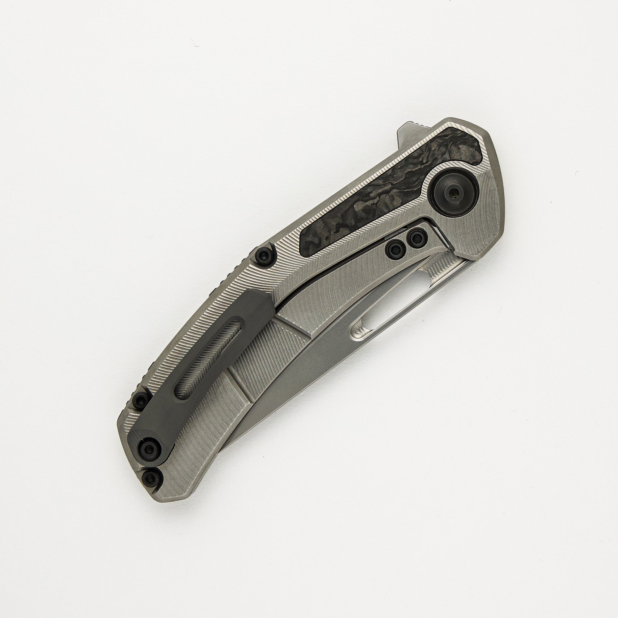 Archer - Titanium/TechnoCarbo Feathered Handle - MagnaCut Blade