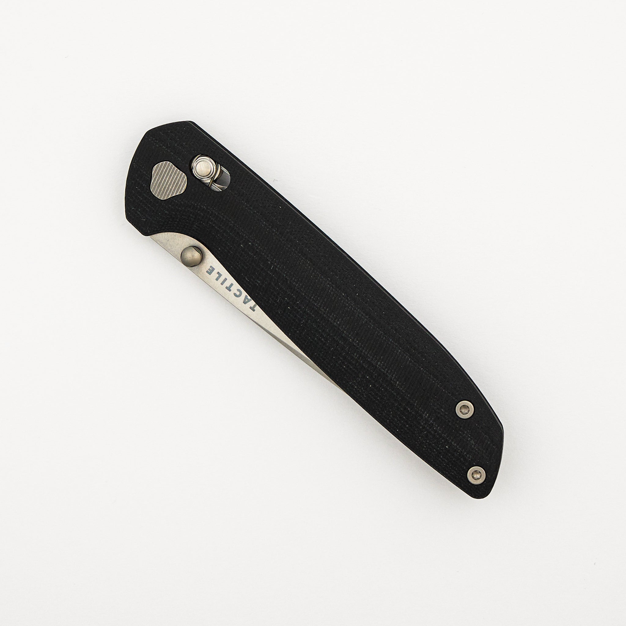 Maverick – Stonewash MagnaCut Blade – Black G10 Handle
