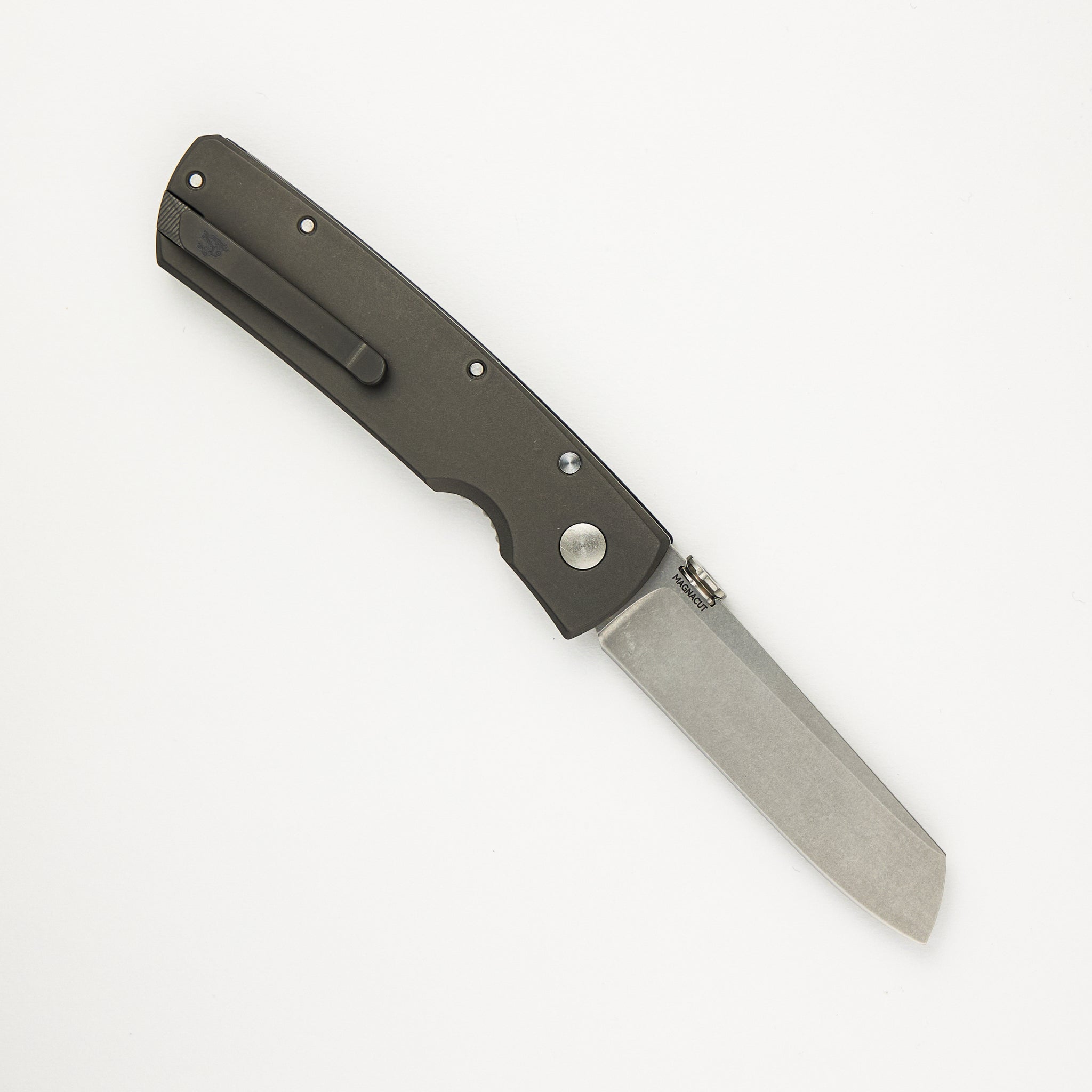 Mariner II - MagnaCut Blade - Titanium/Carbon Fiber Handle (Terzuola Design)