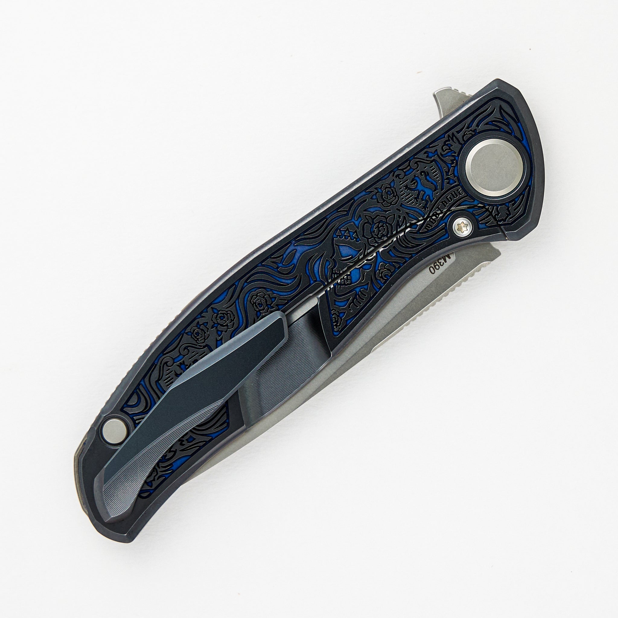 Shirogorov / Ti2 Design "Romeo and Juliet" F95 - M390 Blade - Titanium Handle - MRBS - Completed